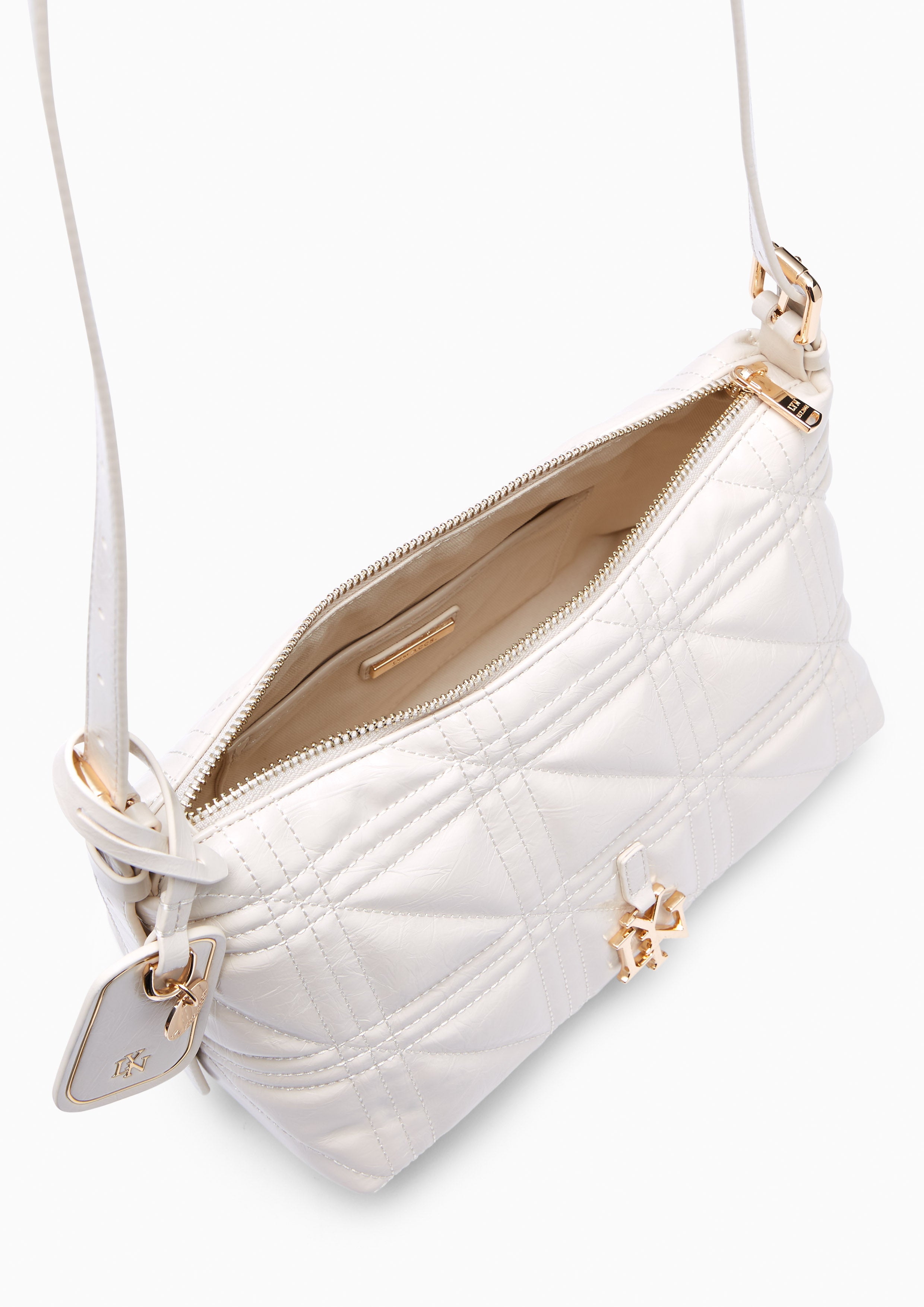Daniela M Shoulder Bag White