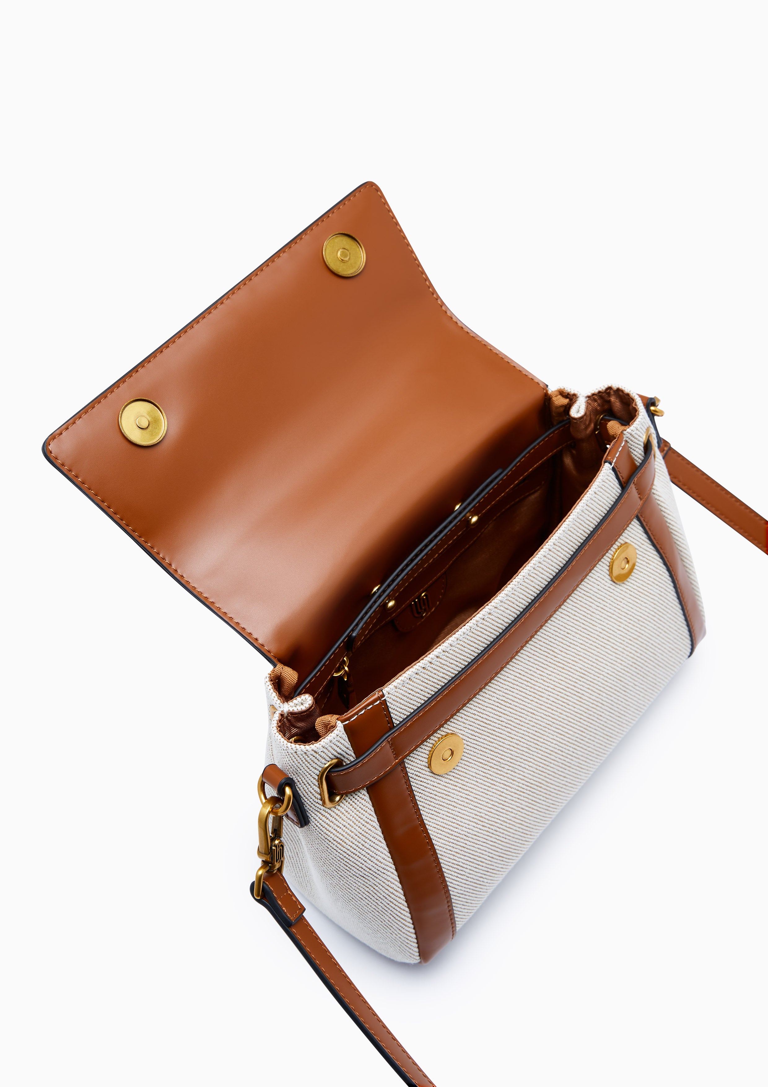 Gem S Top Handle Bag Brown