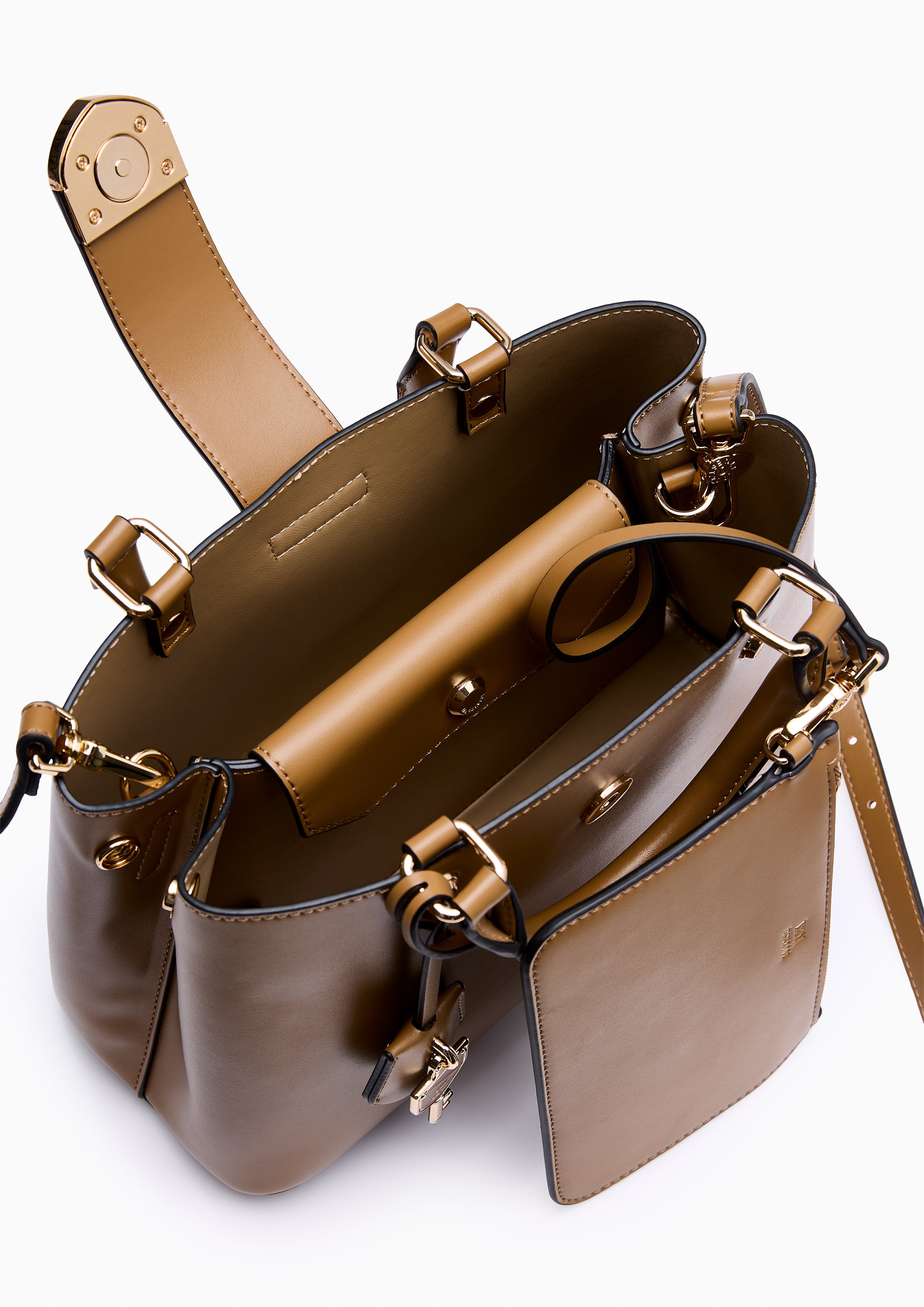 Re-Edit Athen M Tote Bag Brown