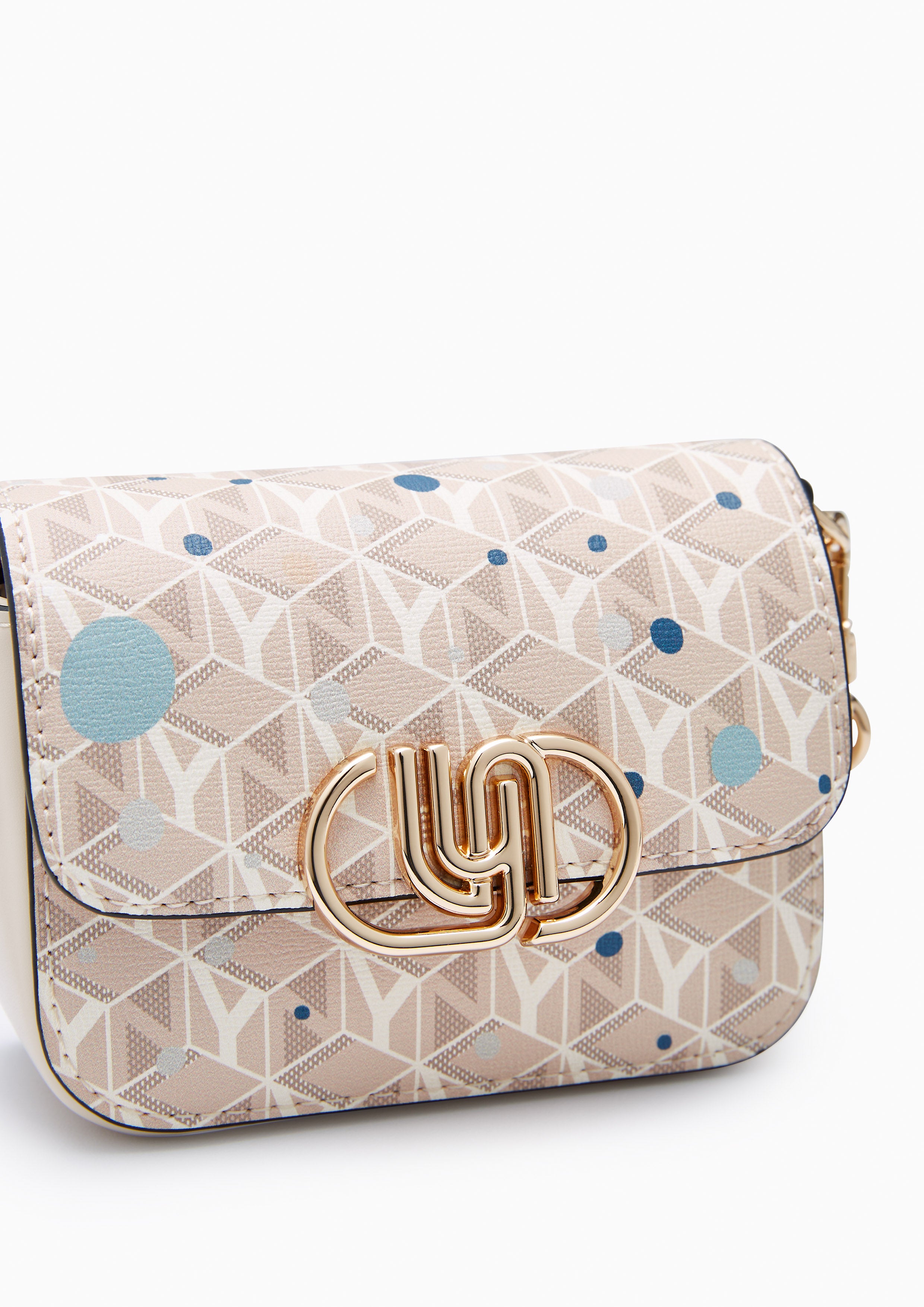 Nova Infinite Mini Crossbody Bag Printed Beige