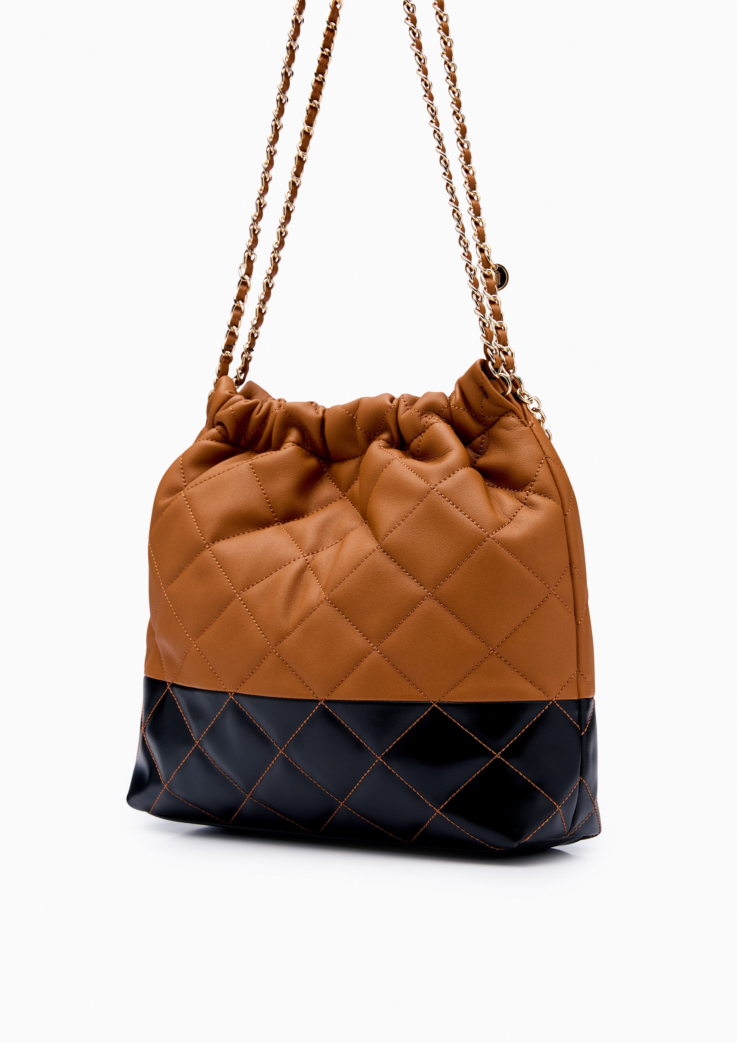 Monet Party Ii Infinite L Shoulder Bag Brown