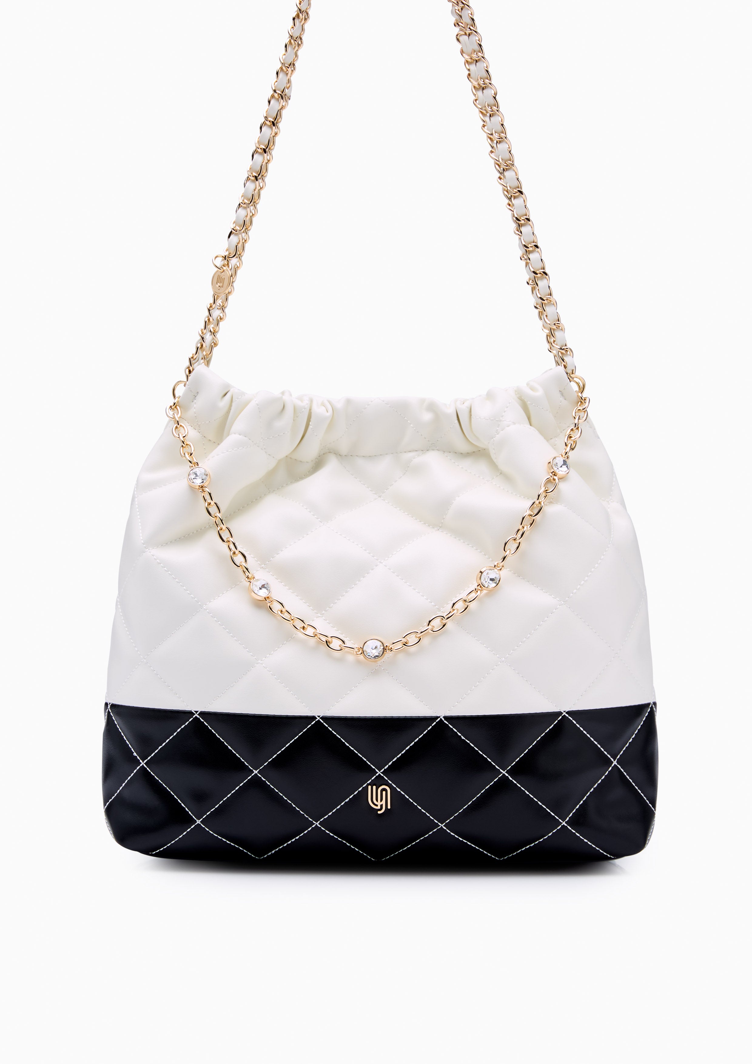 Monet Party Ii Infinite L Shoulder Bag White