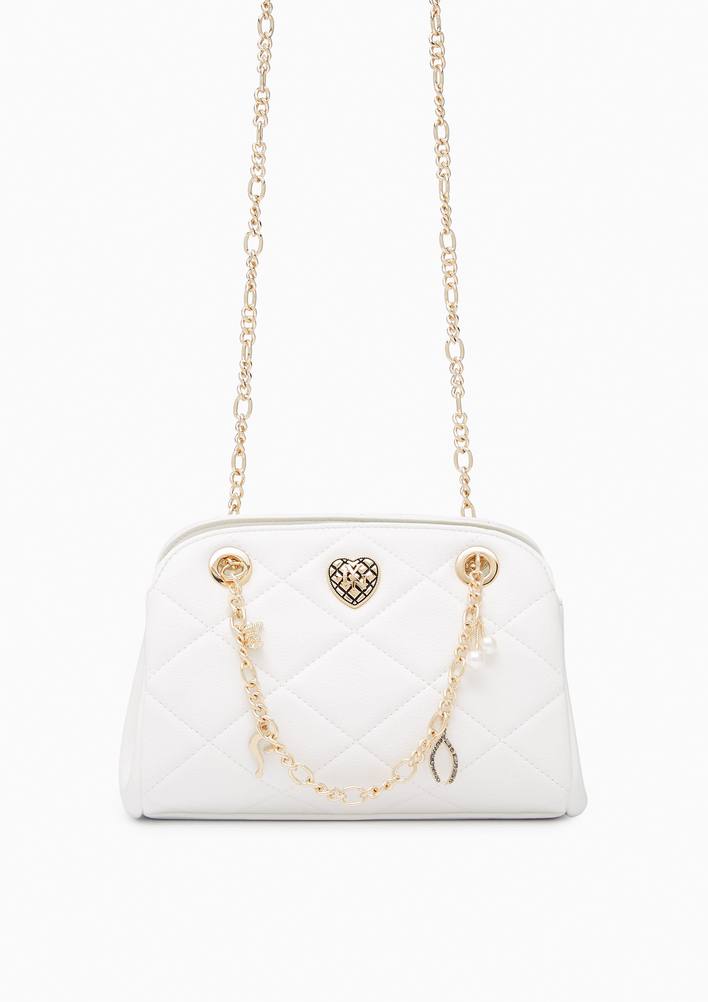Casey Mini Shoulder Bag White
