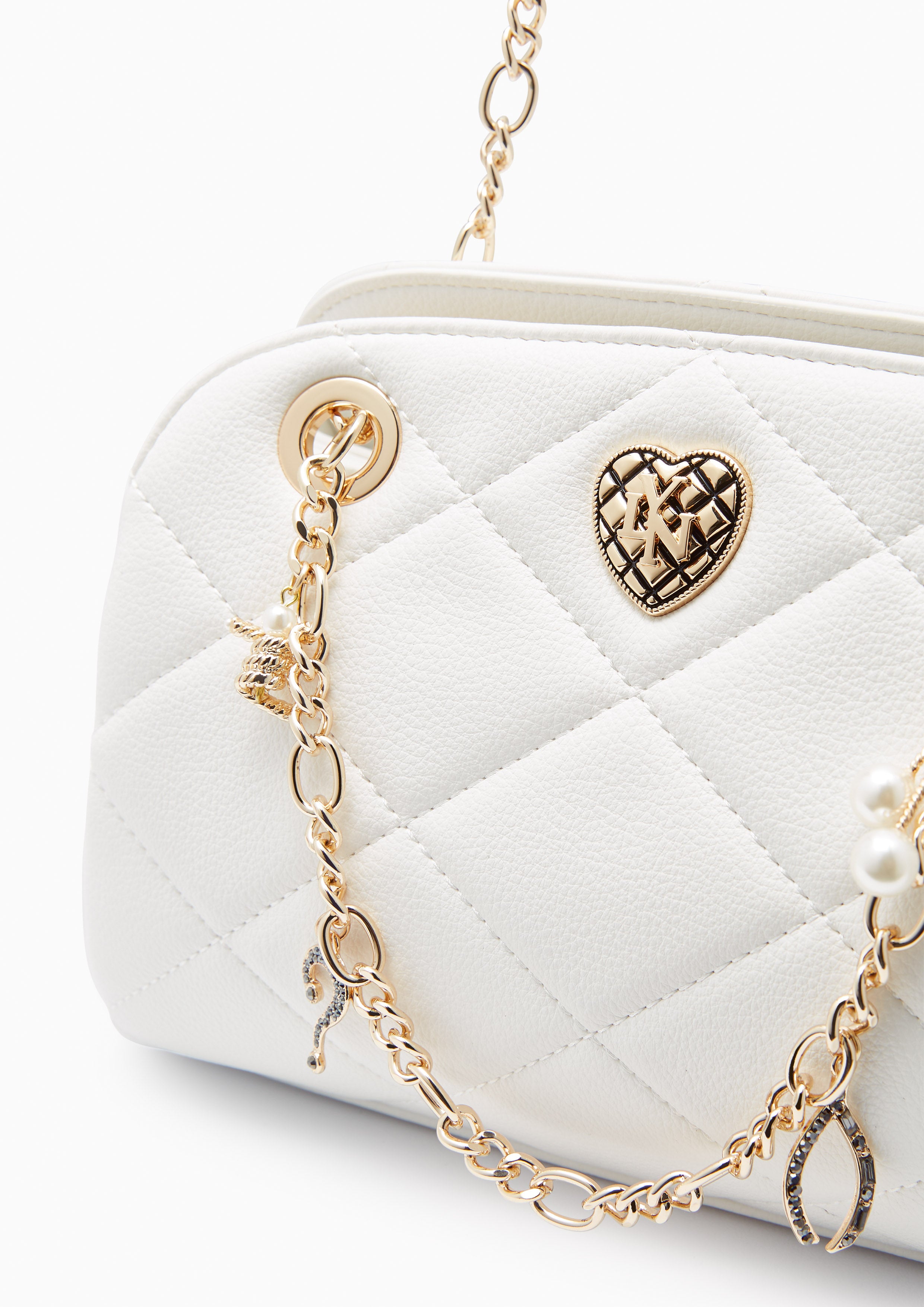 Casey Mini Shoulder Bag White