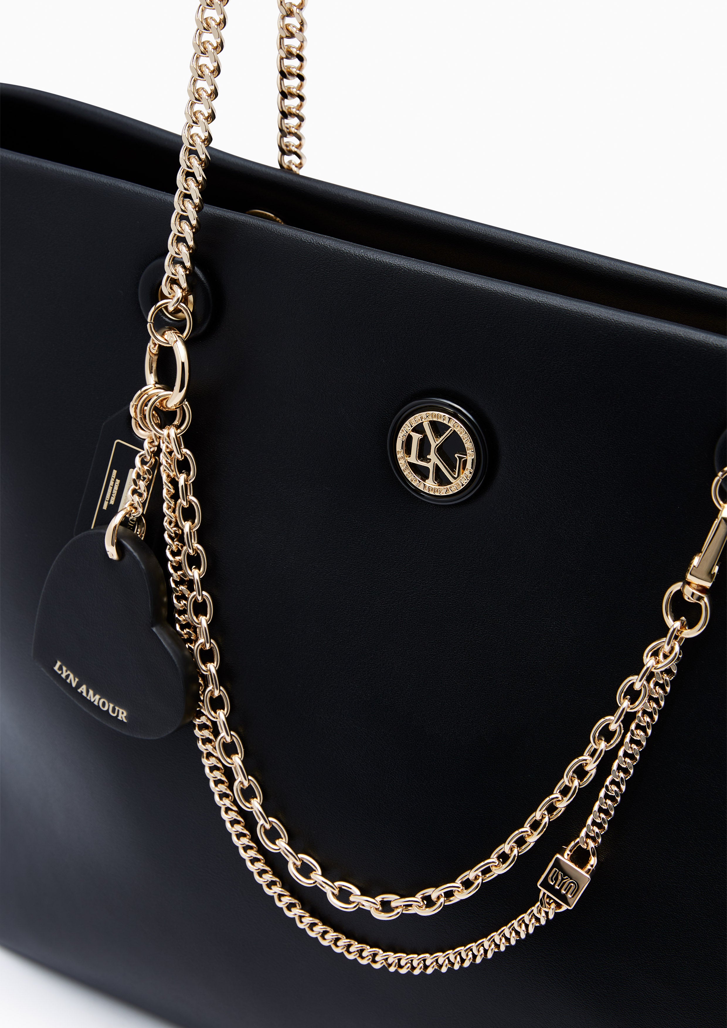 Mabel L Shopping Bag Black