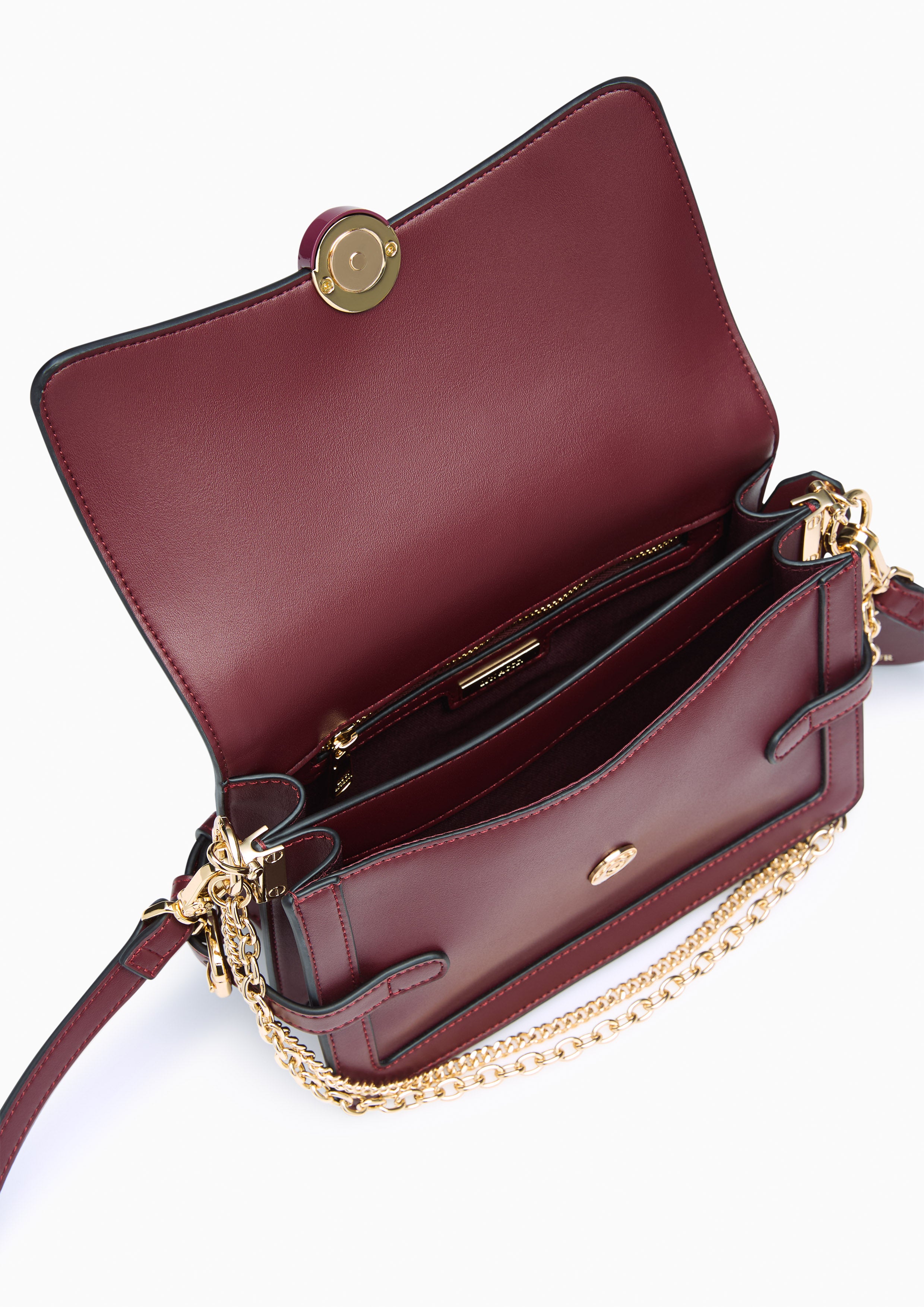 Mabel S Shoulder Bag Dark Red