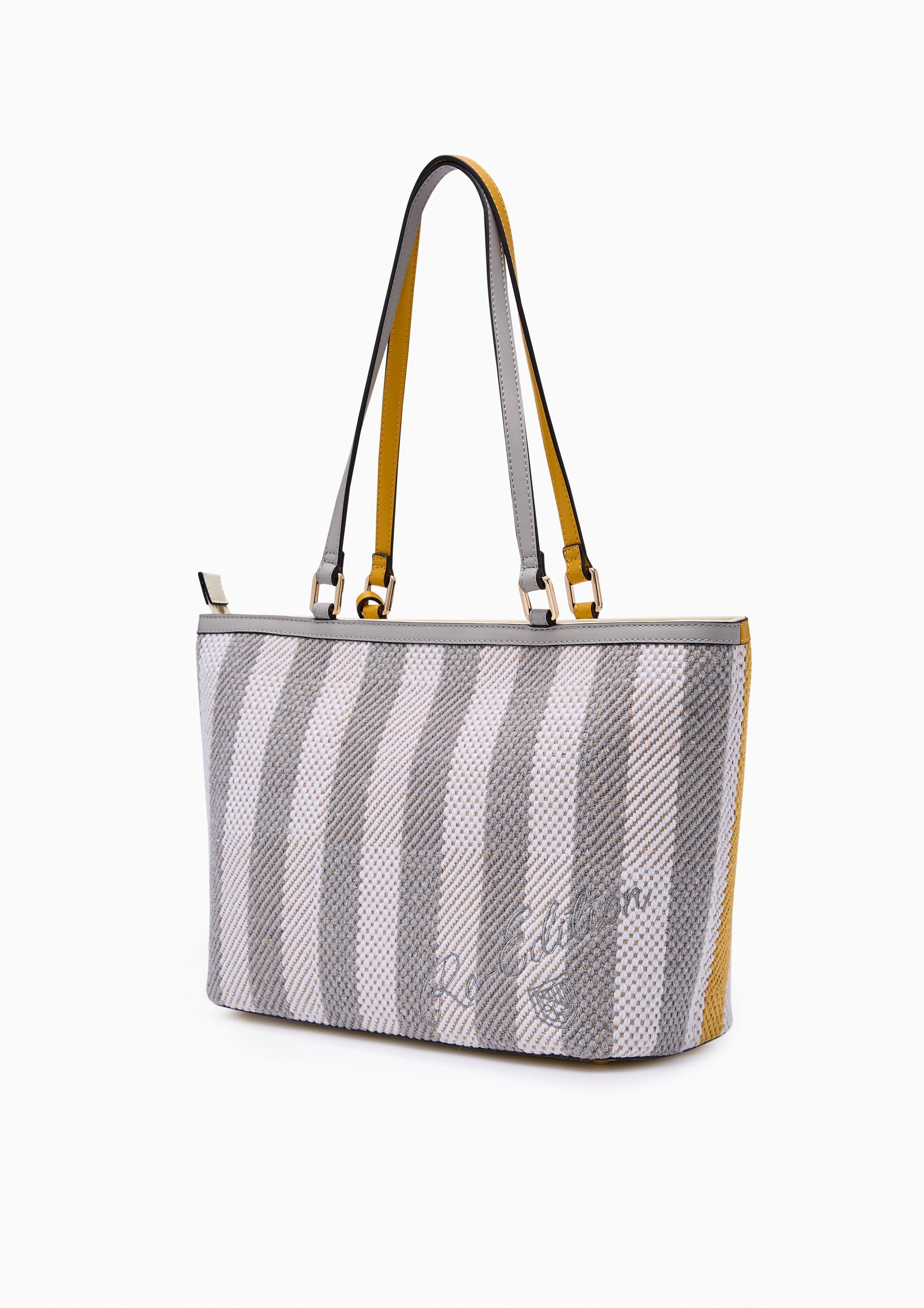 Re-Edit Holiday L Tote Bag Yellow