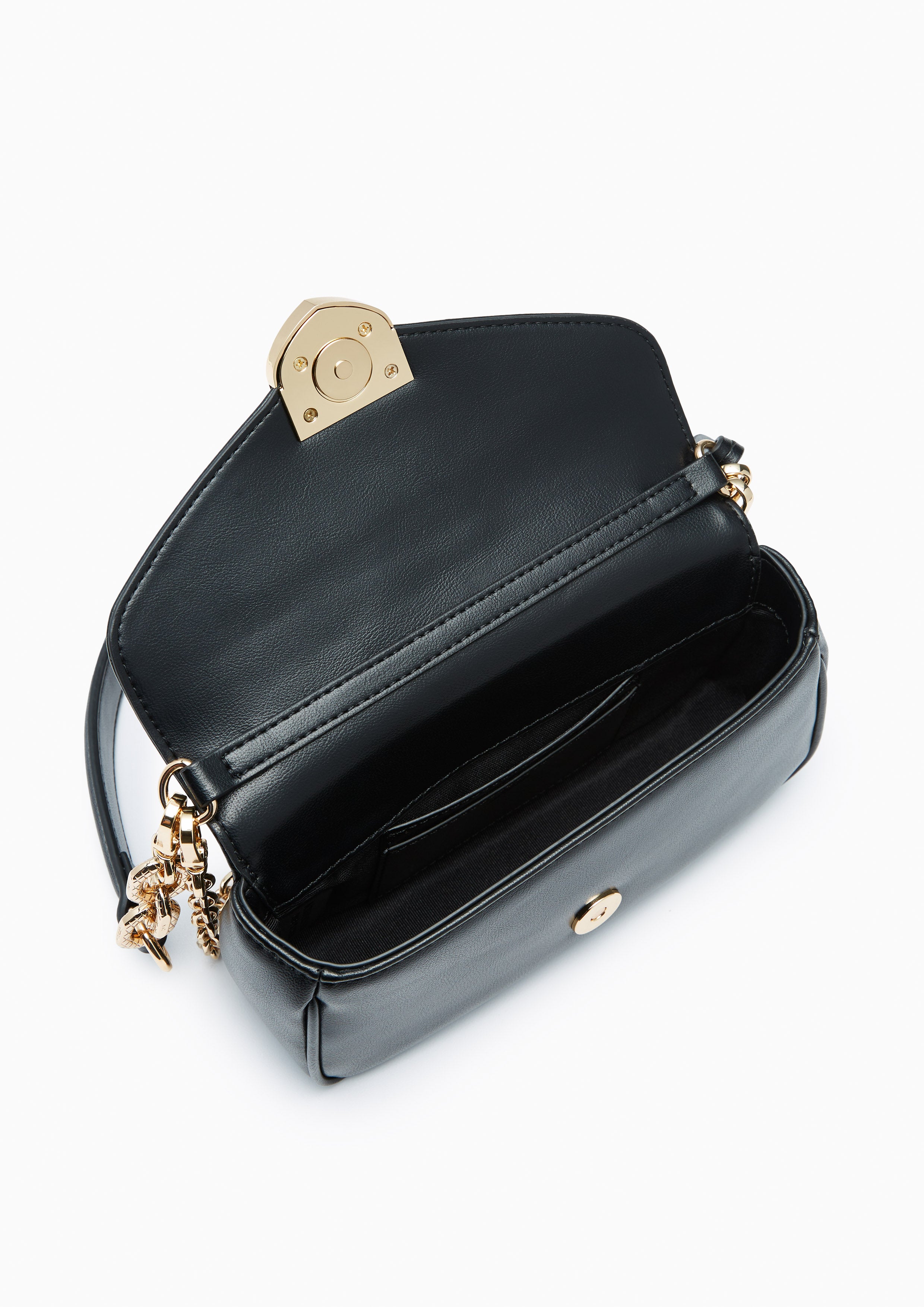 Re-Edit Casia Mini Shoulder Bag Black