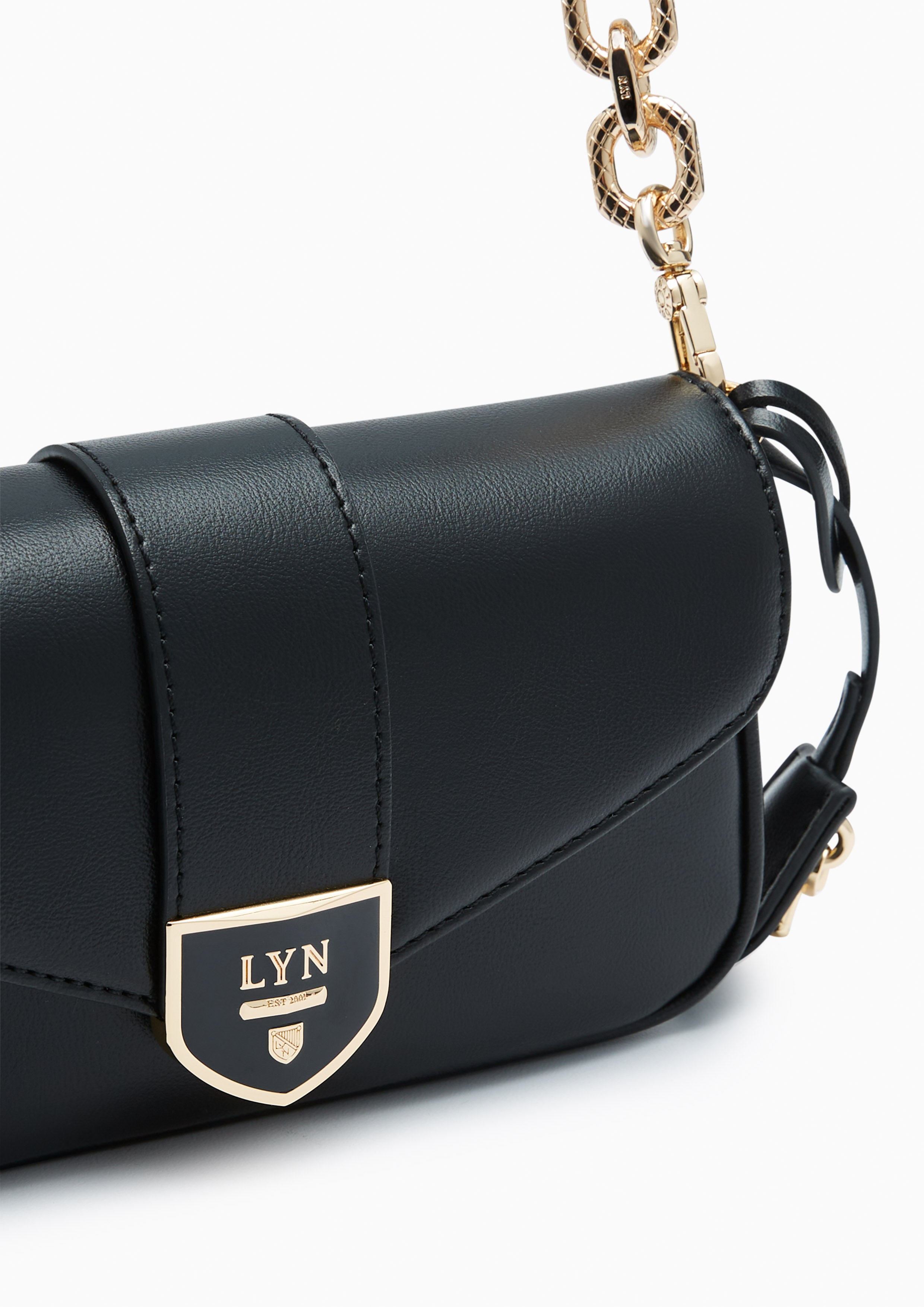 Re-Edit Casia Mini Shoulder Bag Black