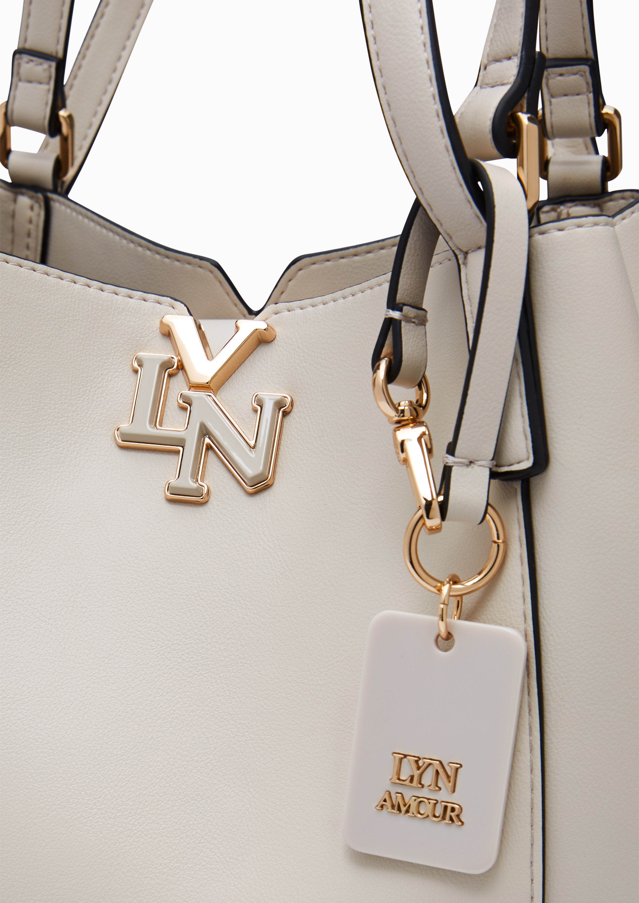 Olga M Shopping Bag Light Grey