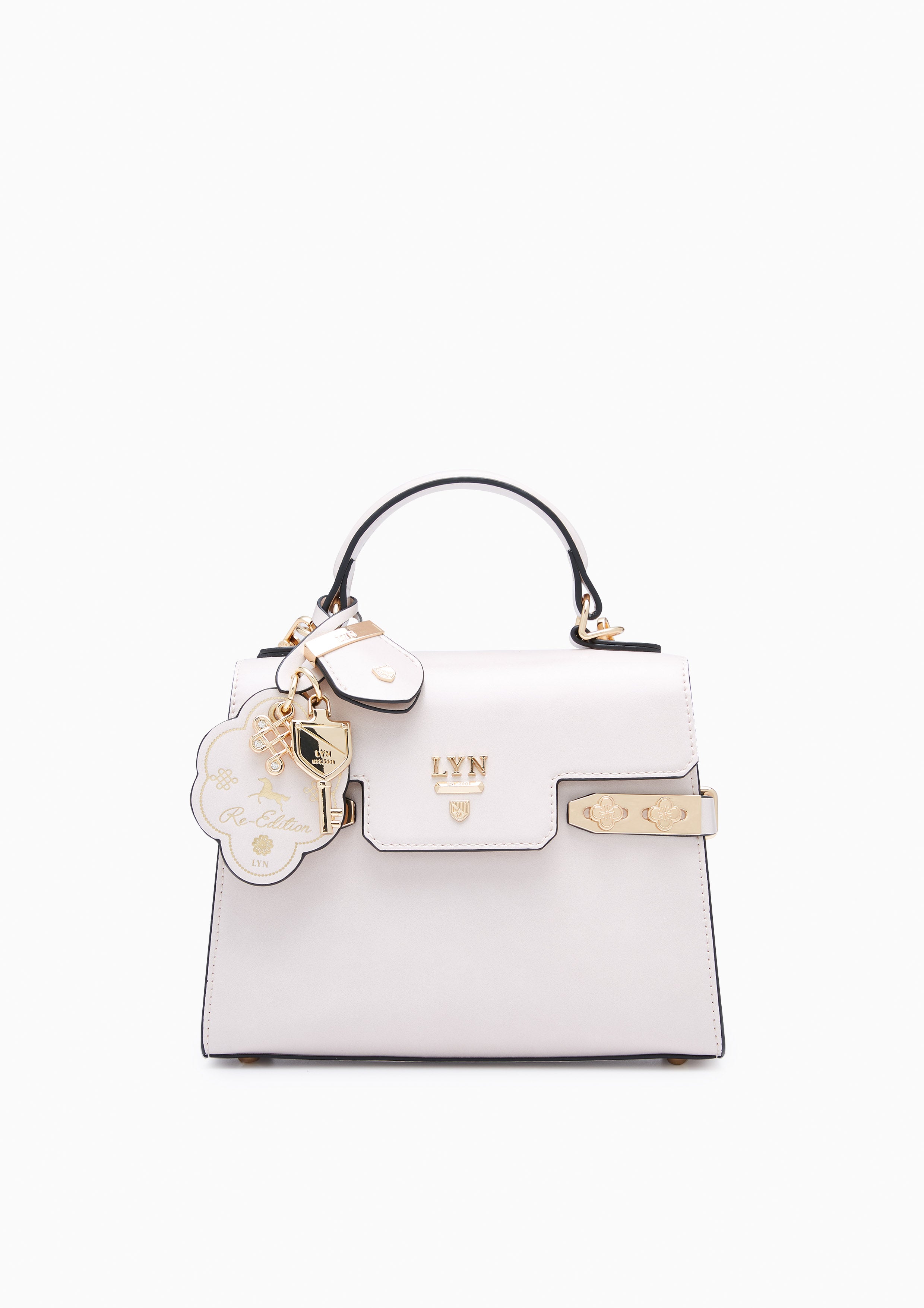 Re-Edit Bliss S Top Handle Bag Ivory