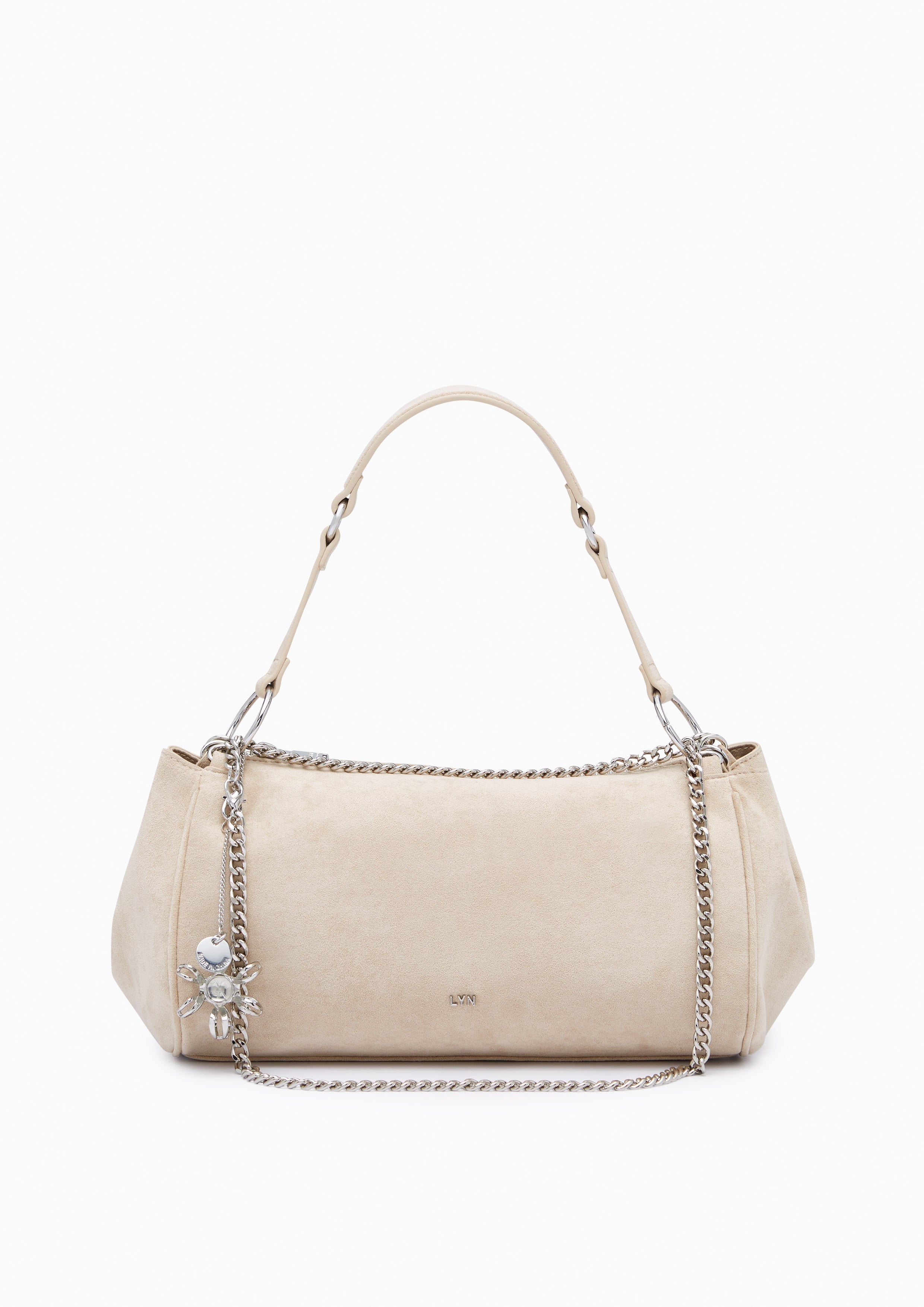 Pista M Shoulder Bag Beige
