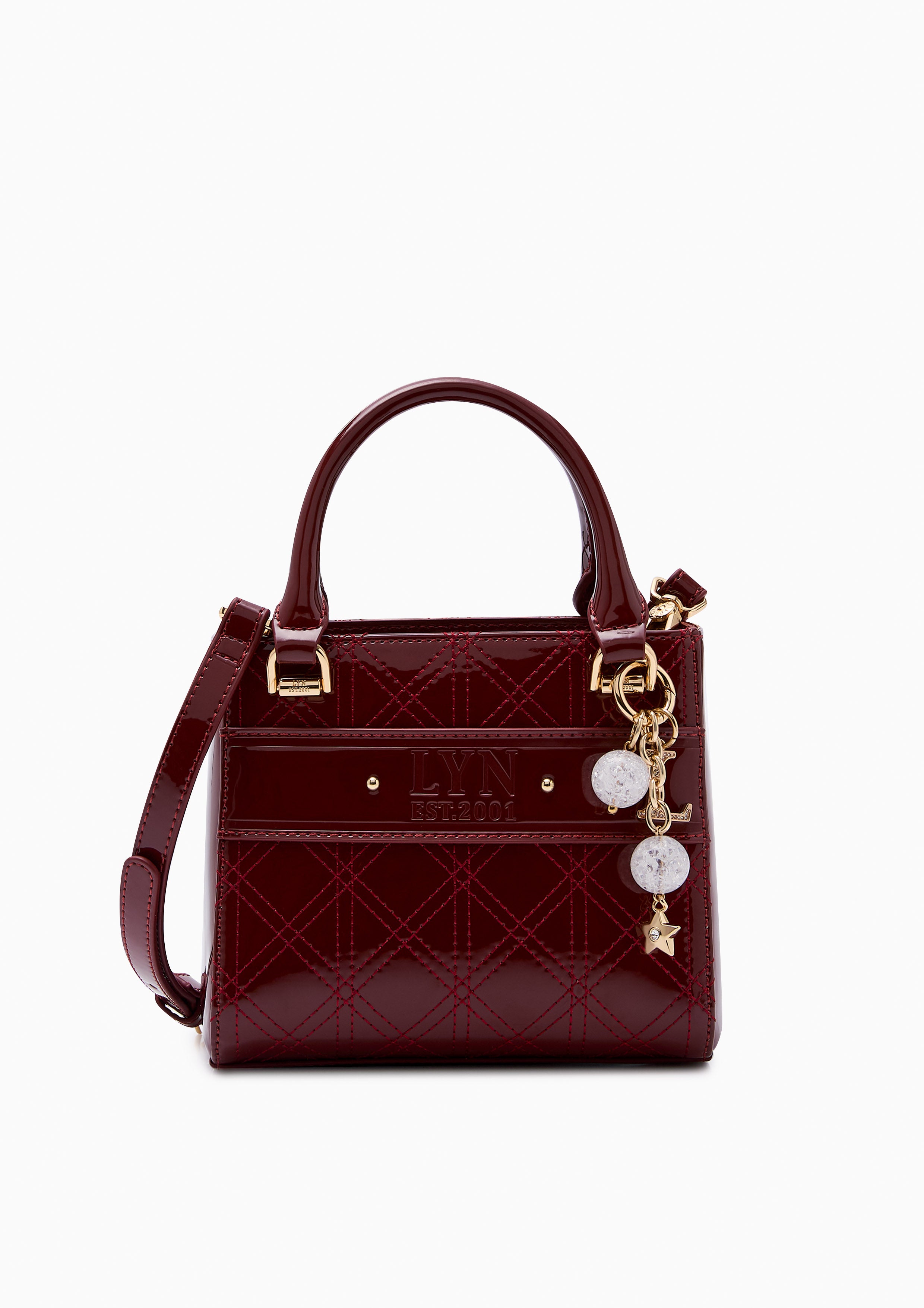 Sydney II Mini Top Handle Bag Dark Red