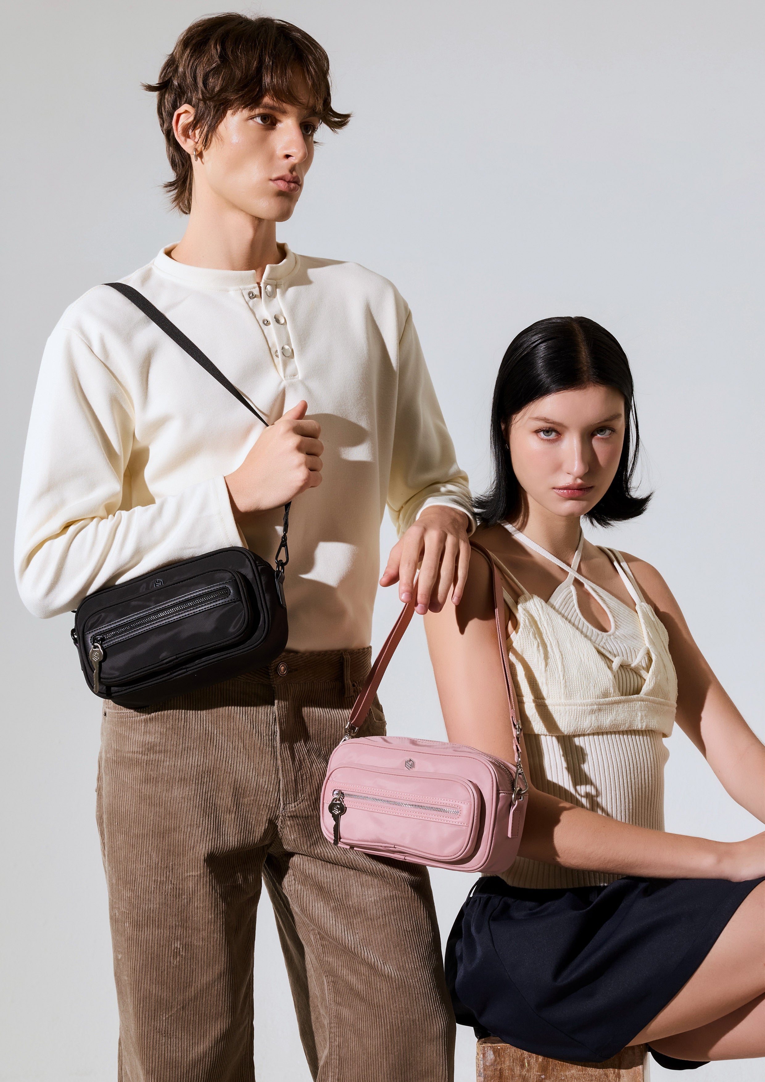 Duncan Shoulder Bag Black