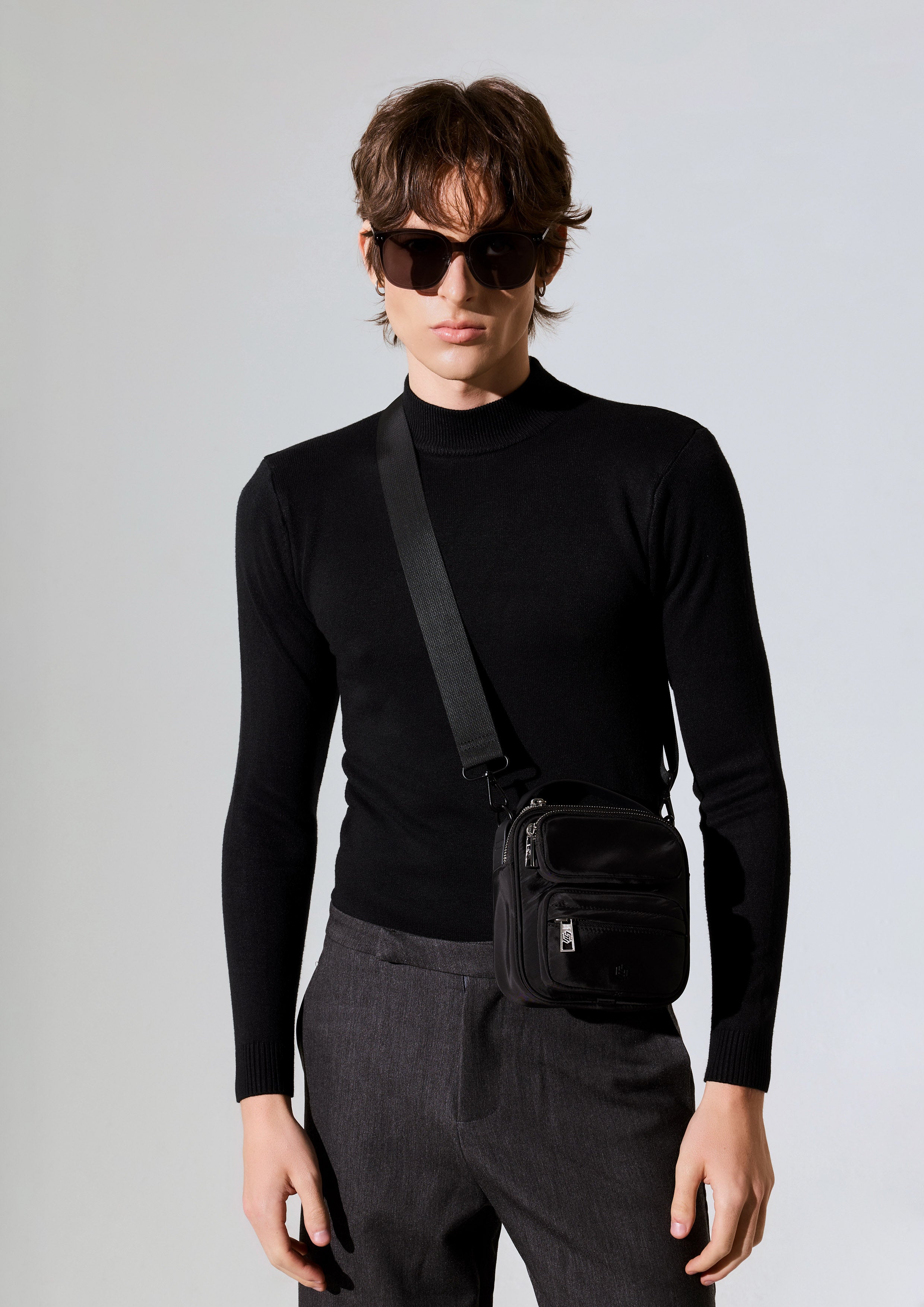 Duncan Mini Crossbody Bag Black