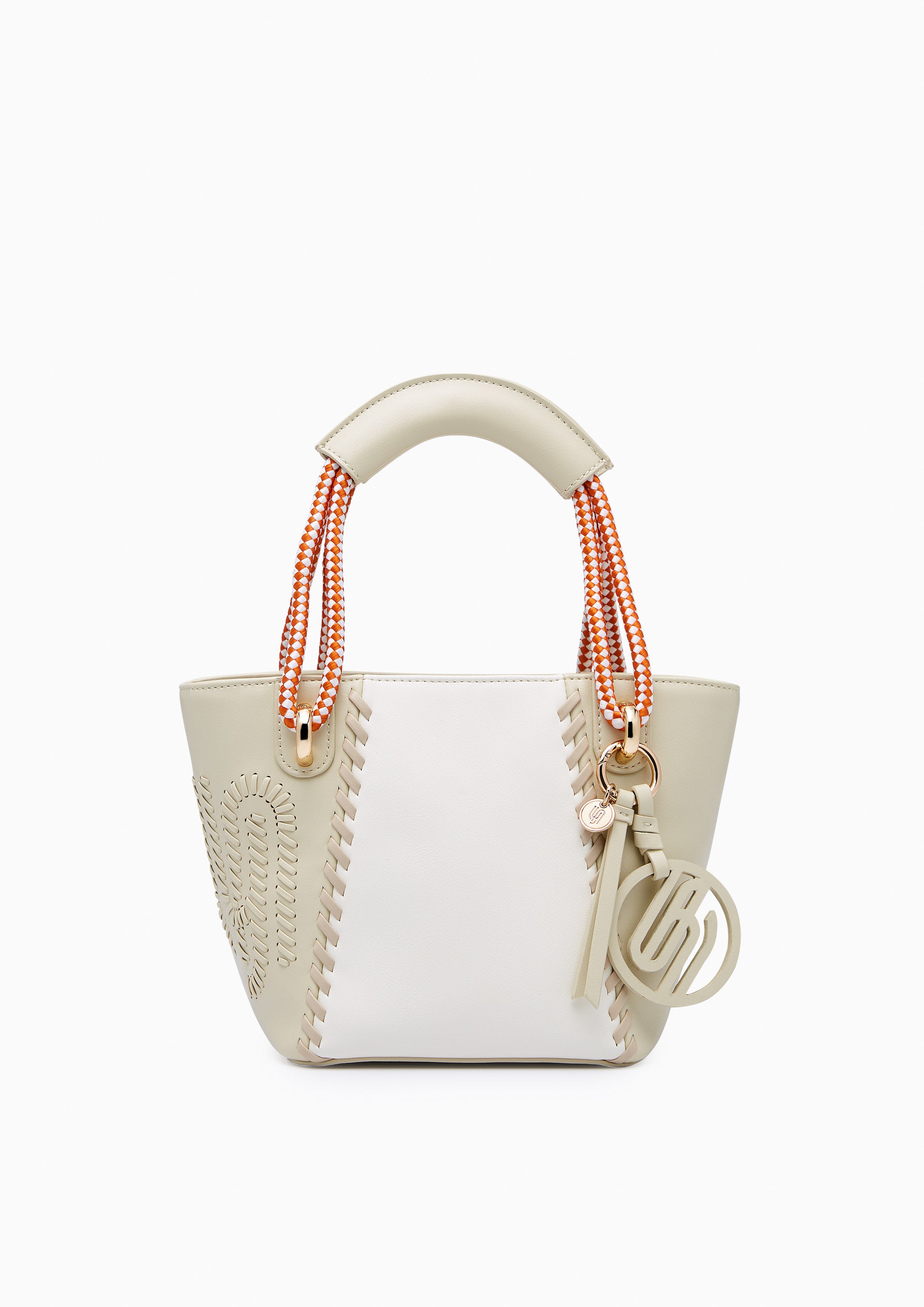 Palma Infinite S Top Handle Bag Ivory