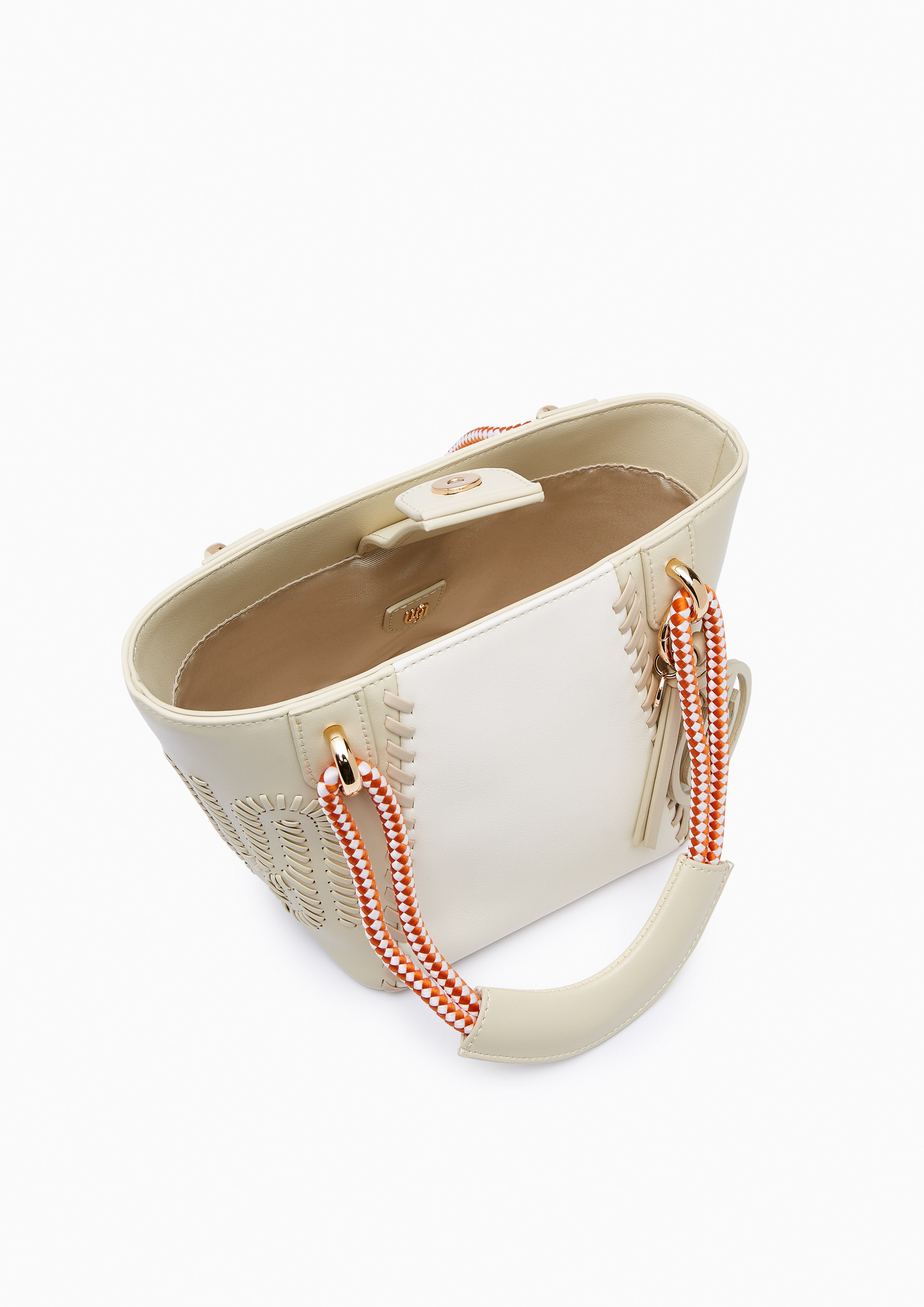 Palma Infinite S Top Handle Bag Ivory