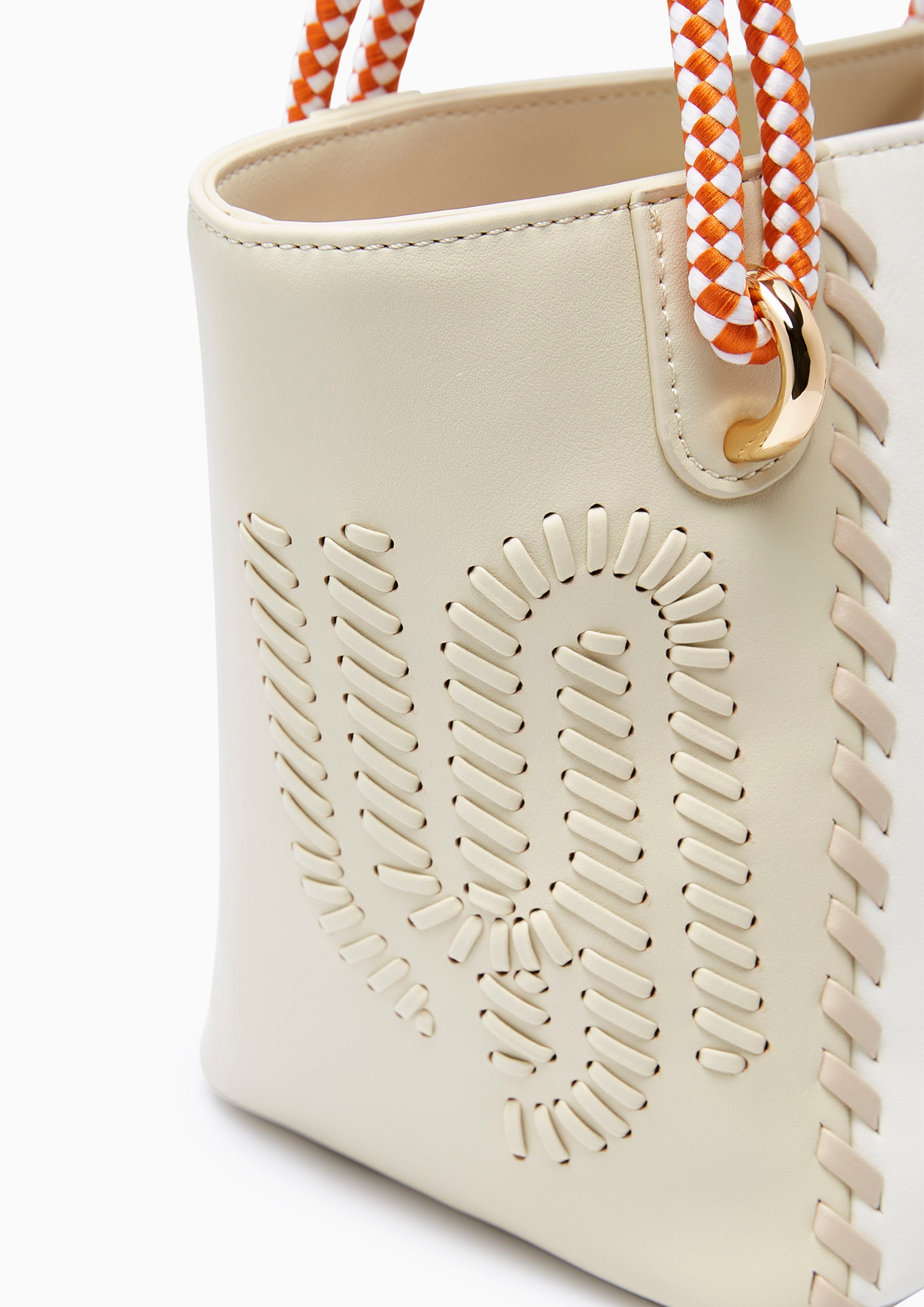 Palma Infinite S Top Handle Bag Ivory