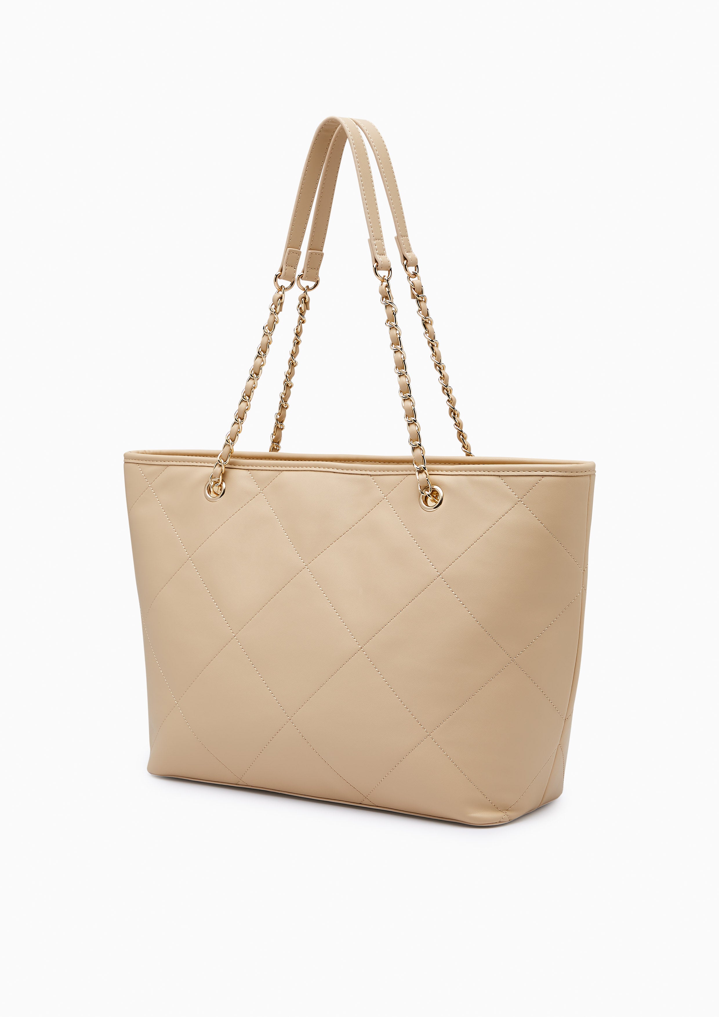 Pottie M Tote Bag Beige