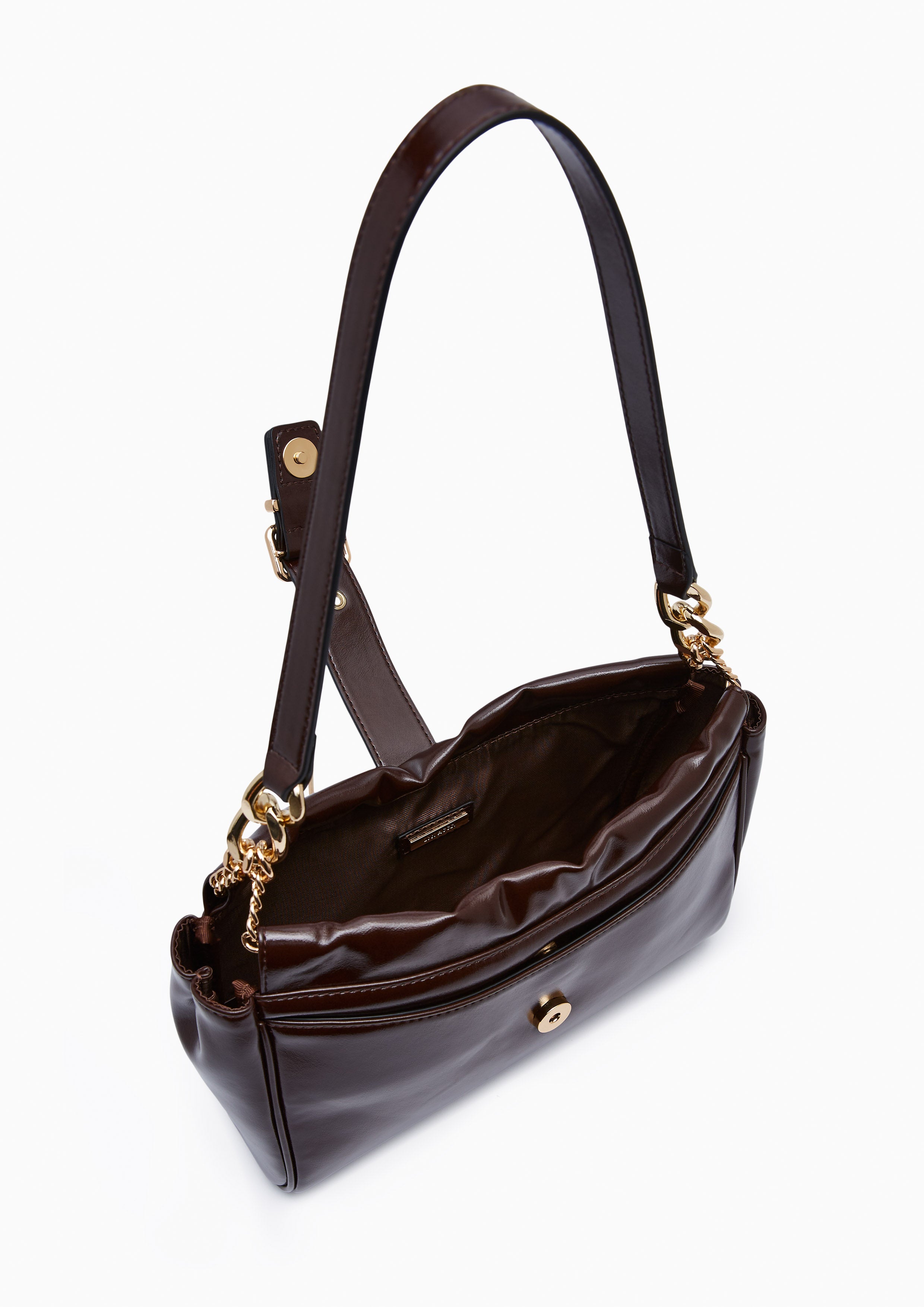 Sedara S Shoulder Bag Dark Brown