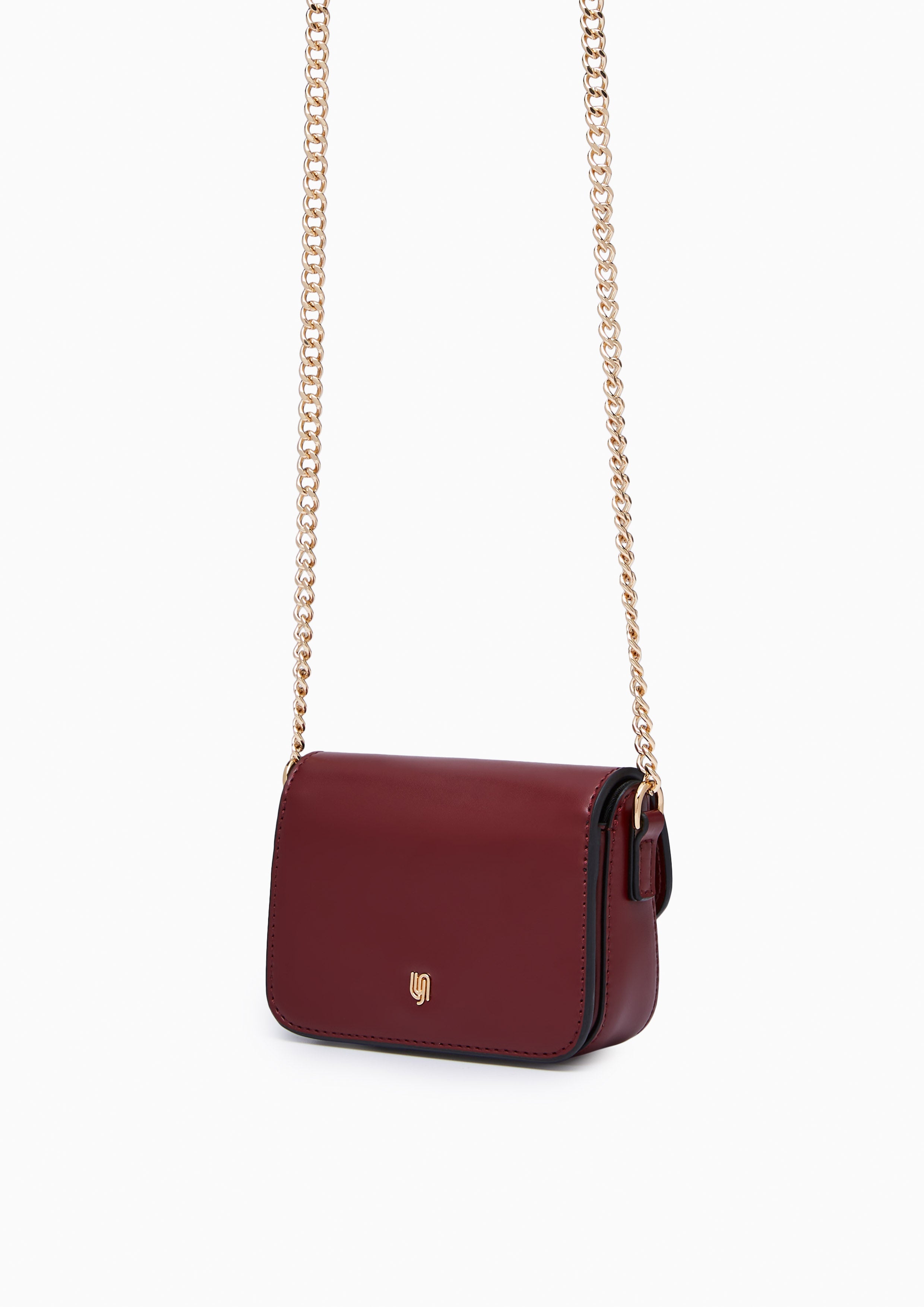 Voda Infinite Mini Crossbody Bag Dark Red
