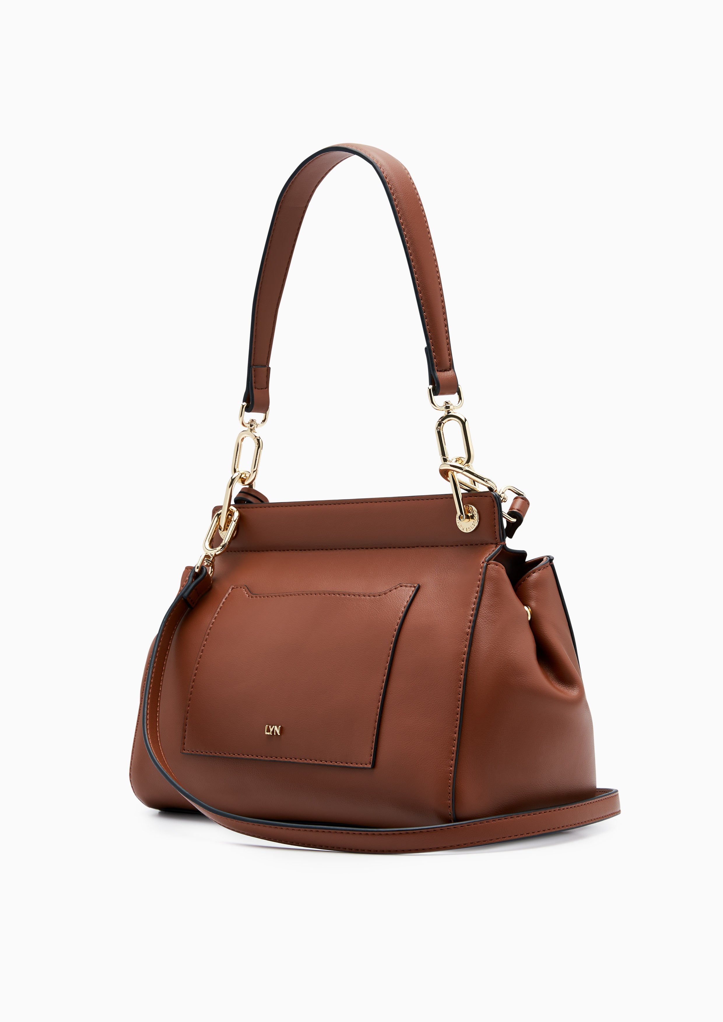 Jardin S Top Handle Bag Brown