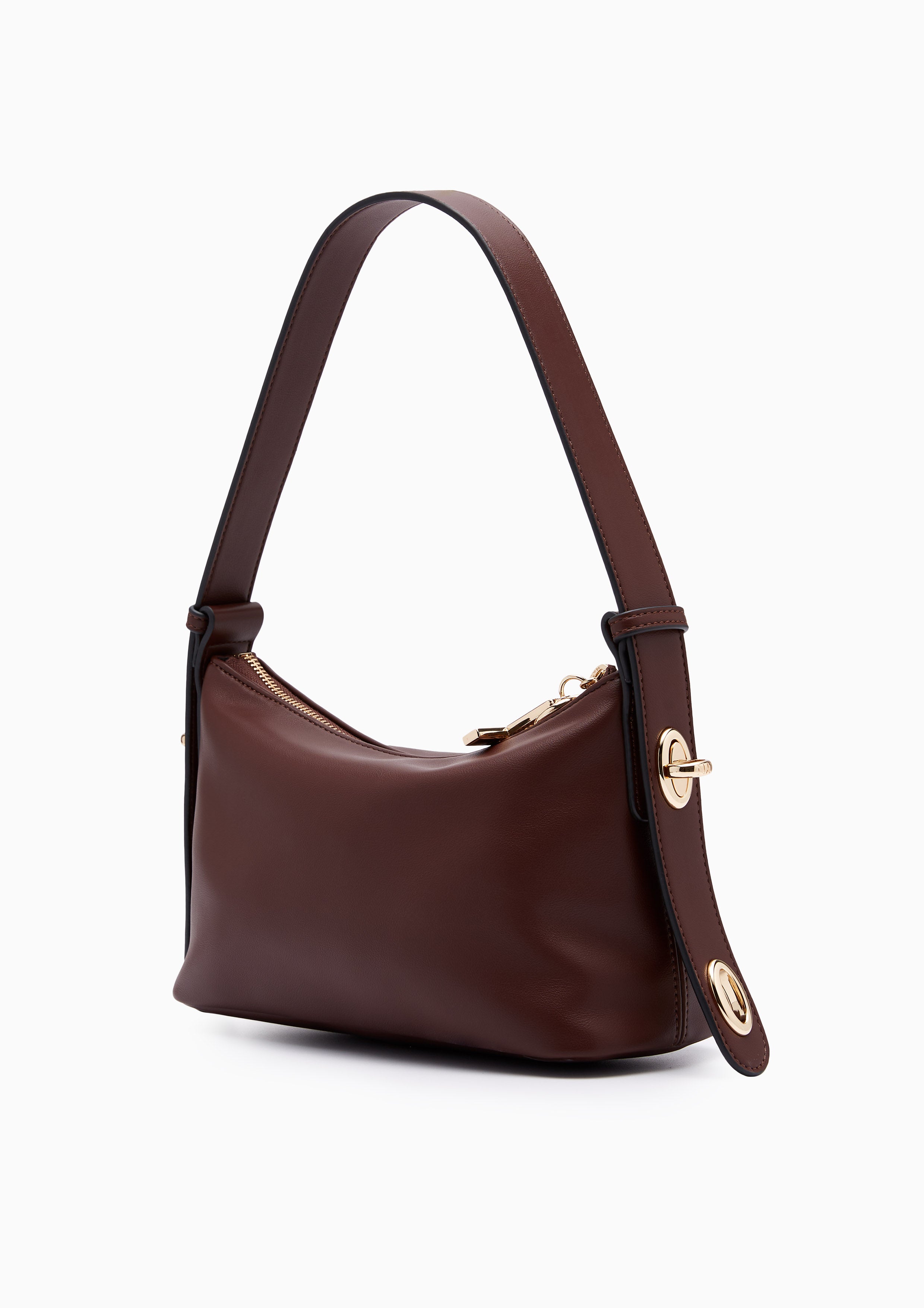 Jardin M Shoulder Bag Dark Brown