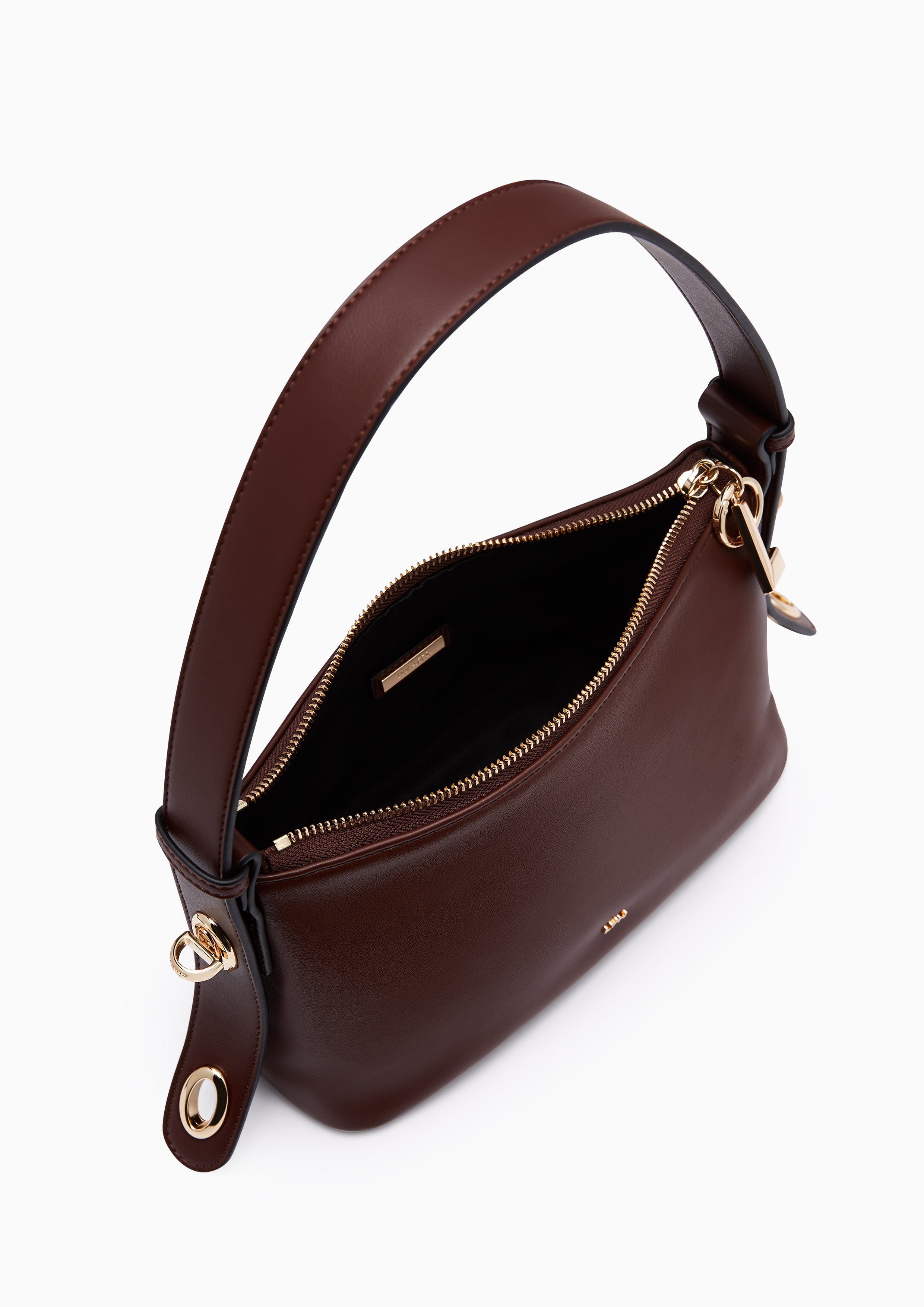 Jardin M Shoulder Bag Dark Brown