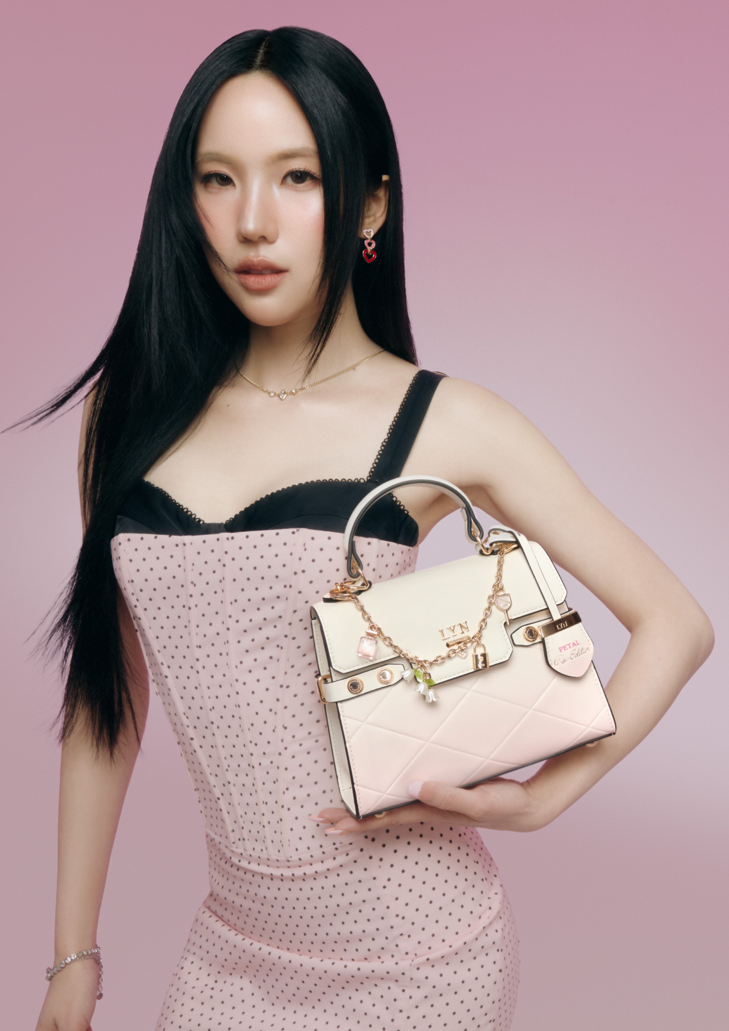 Petal Fineness S Tote Bag Pink