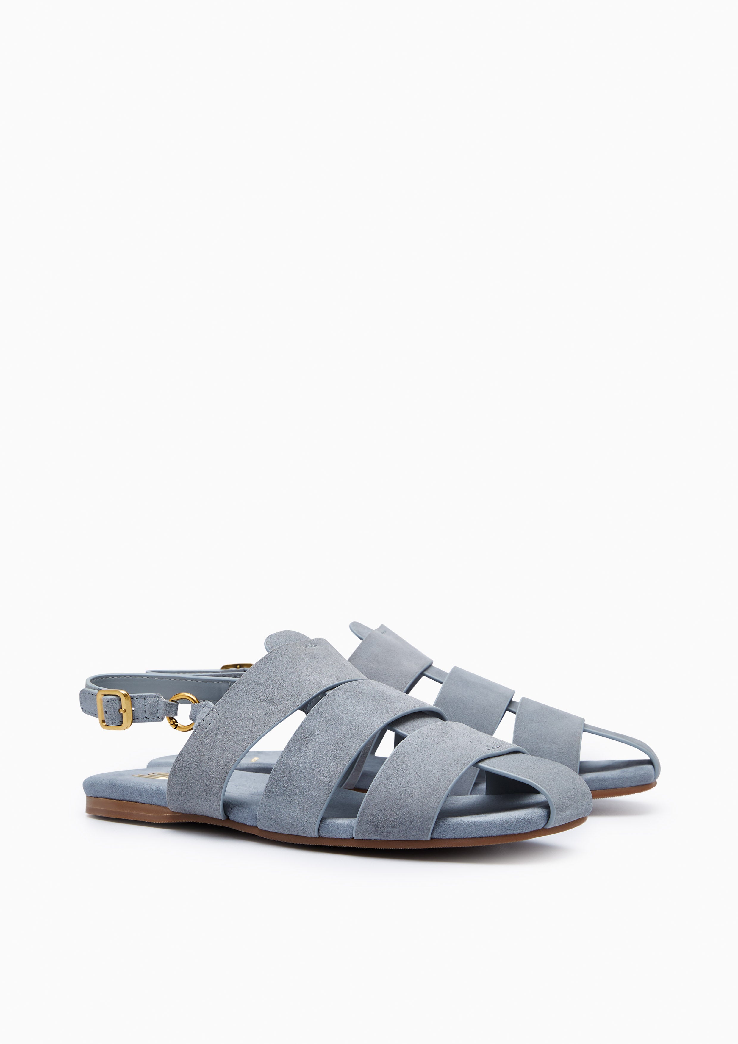 Francisco Infinite Flat Sandals Grey