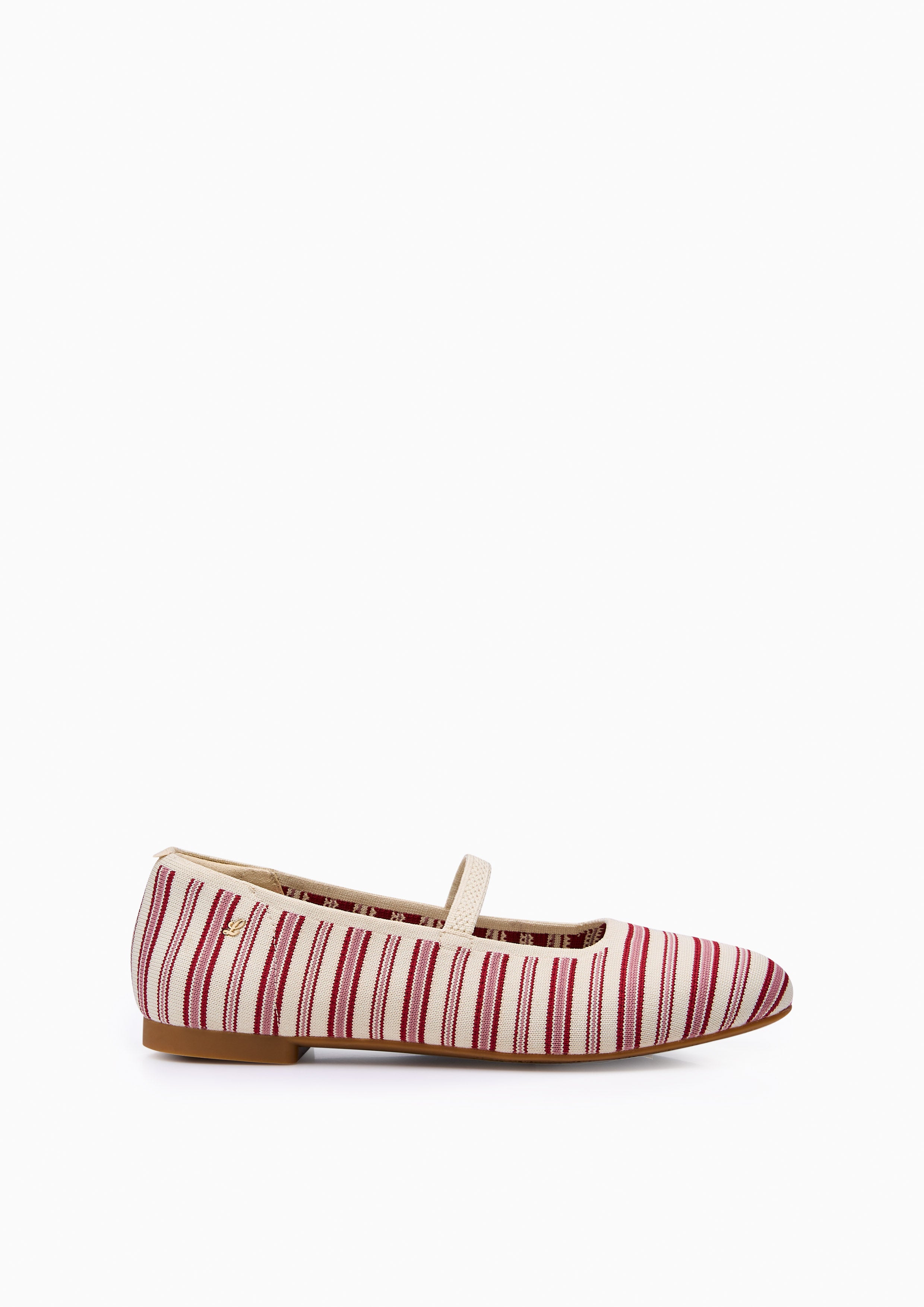 Gloria Mary Jane Flats Red