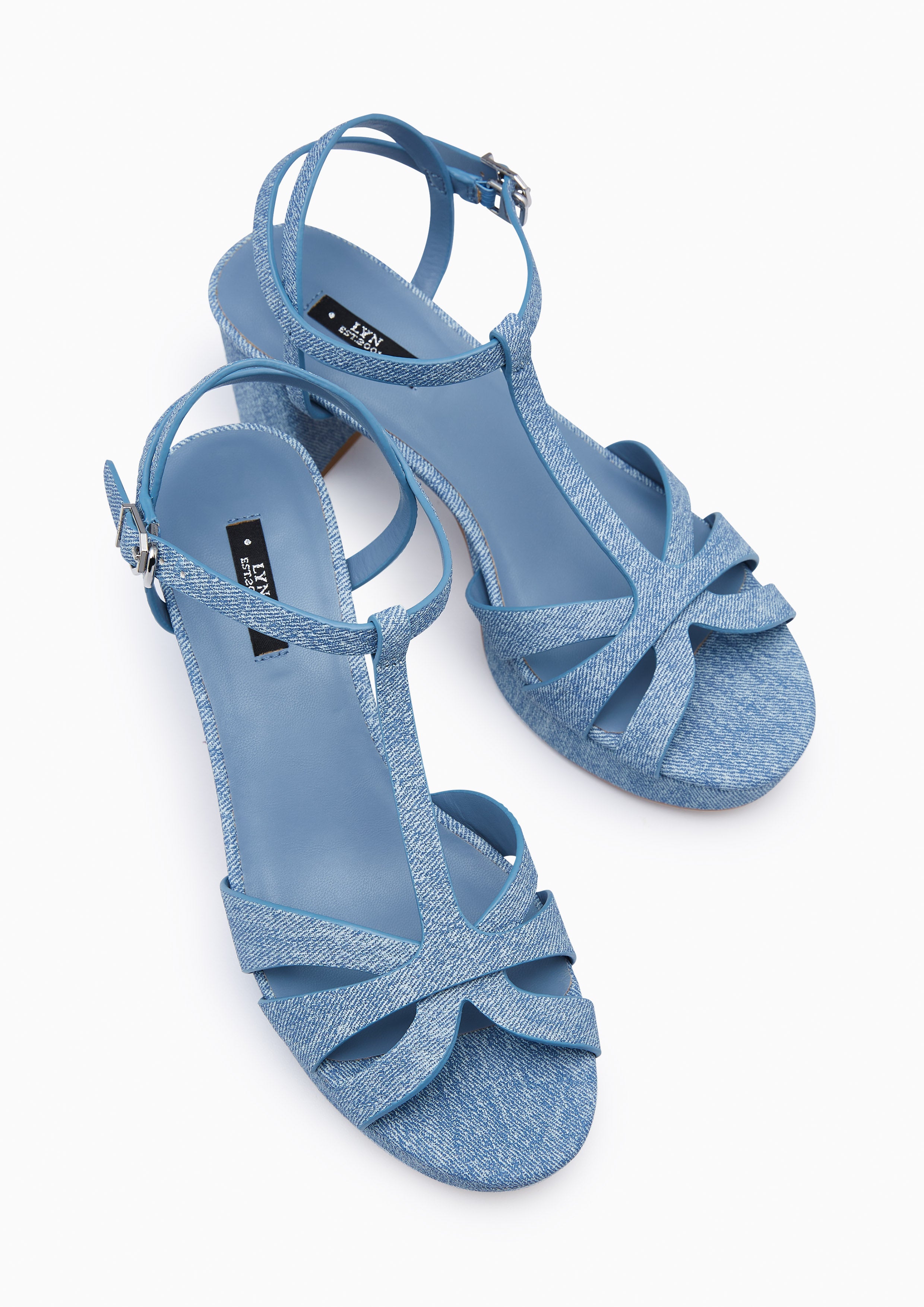รองเท้าส้นสูง รุ่น Sabella Mid Denim