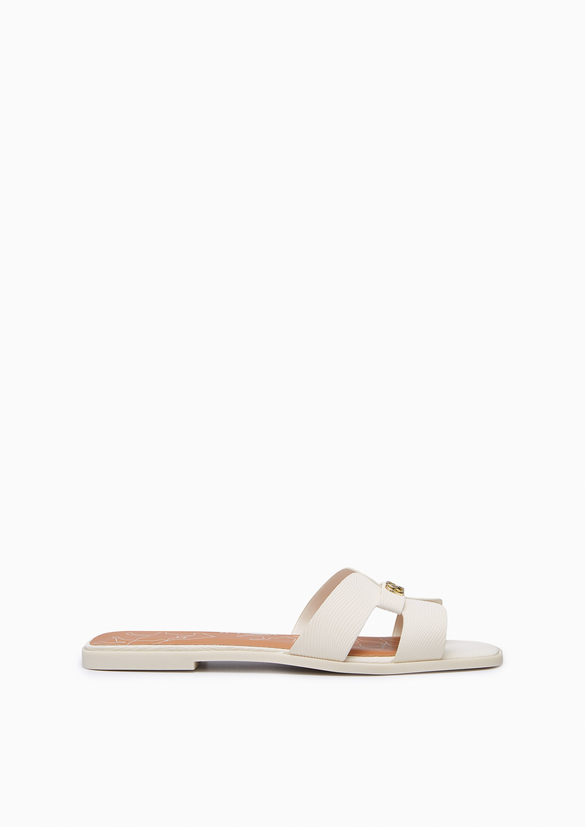 Hey Gallop Flat Sandals Ivory