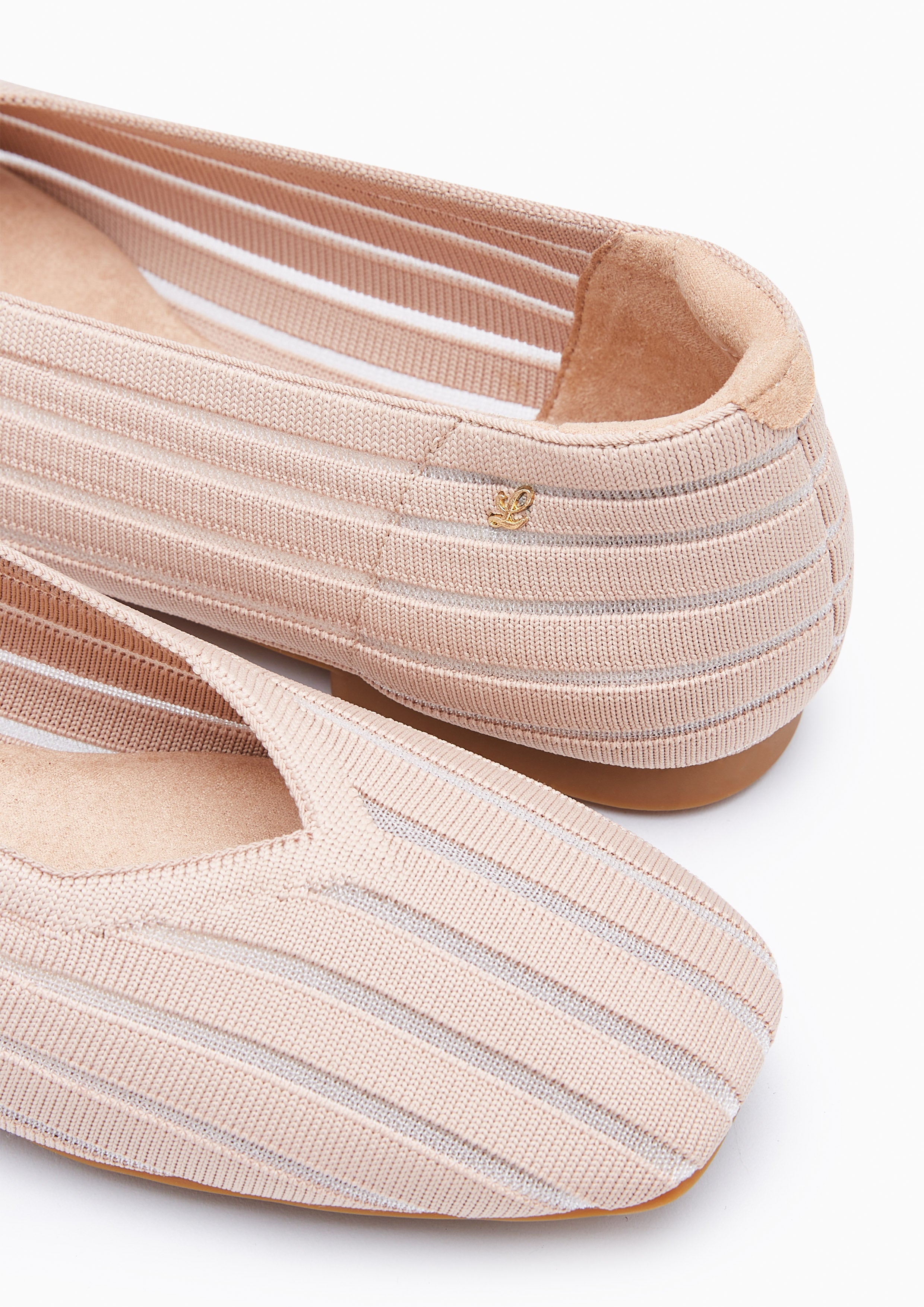 รองเท้าบัลเลต์ รุ่น Charm Stripe