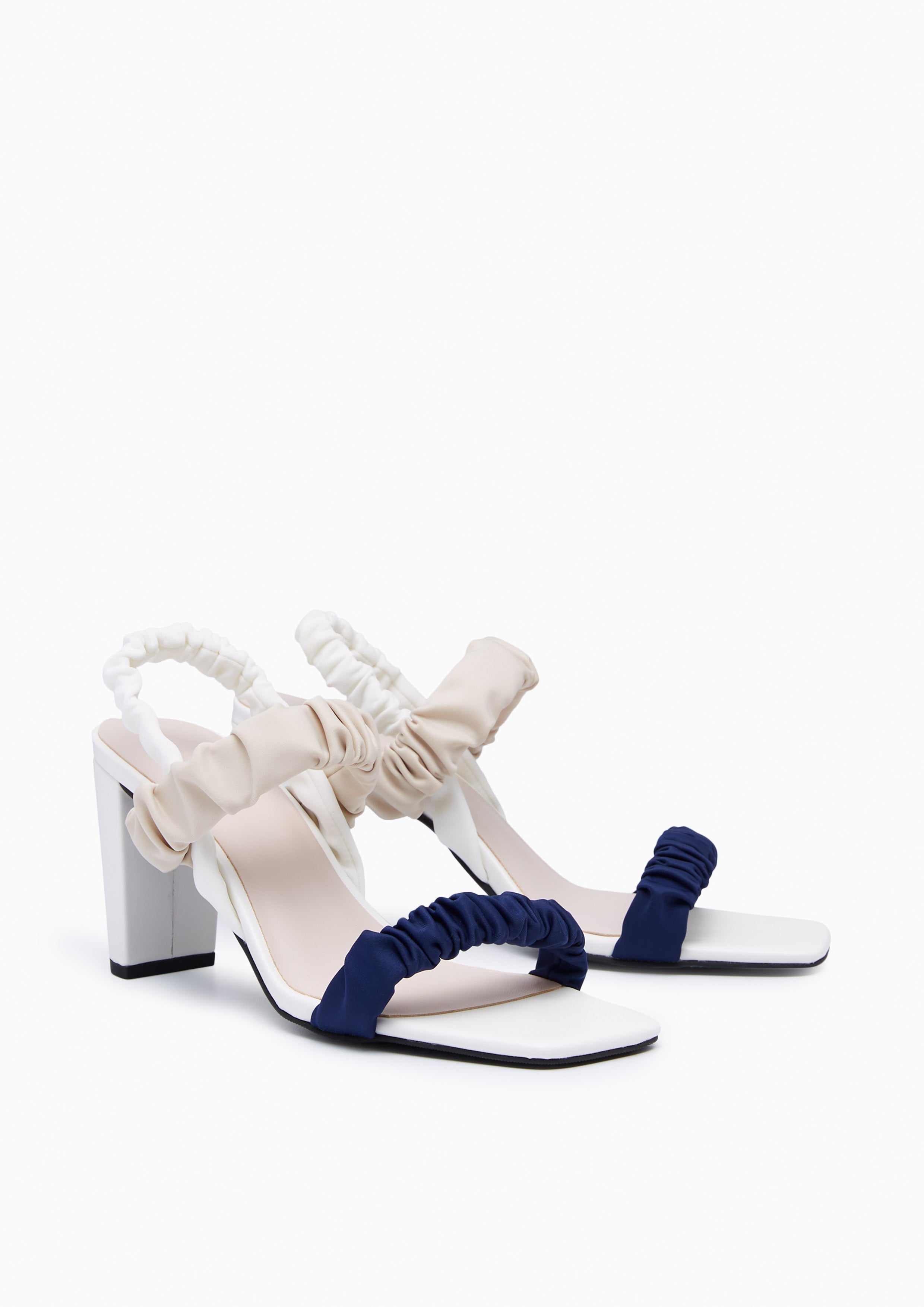 Jirimil High Heel Sandals Navy
