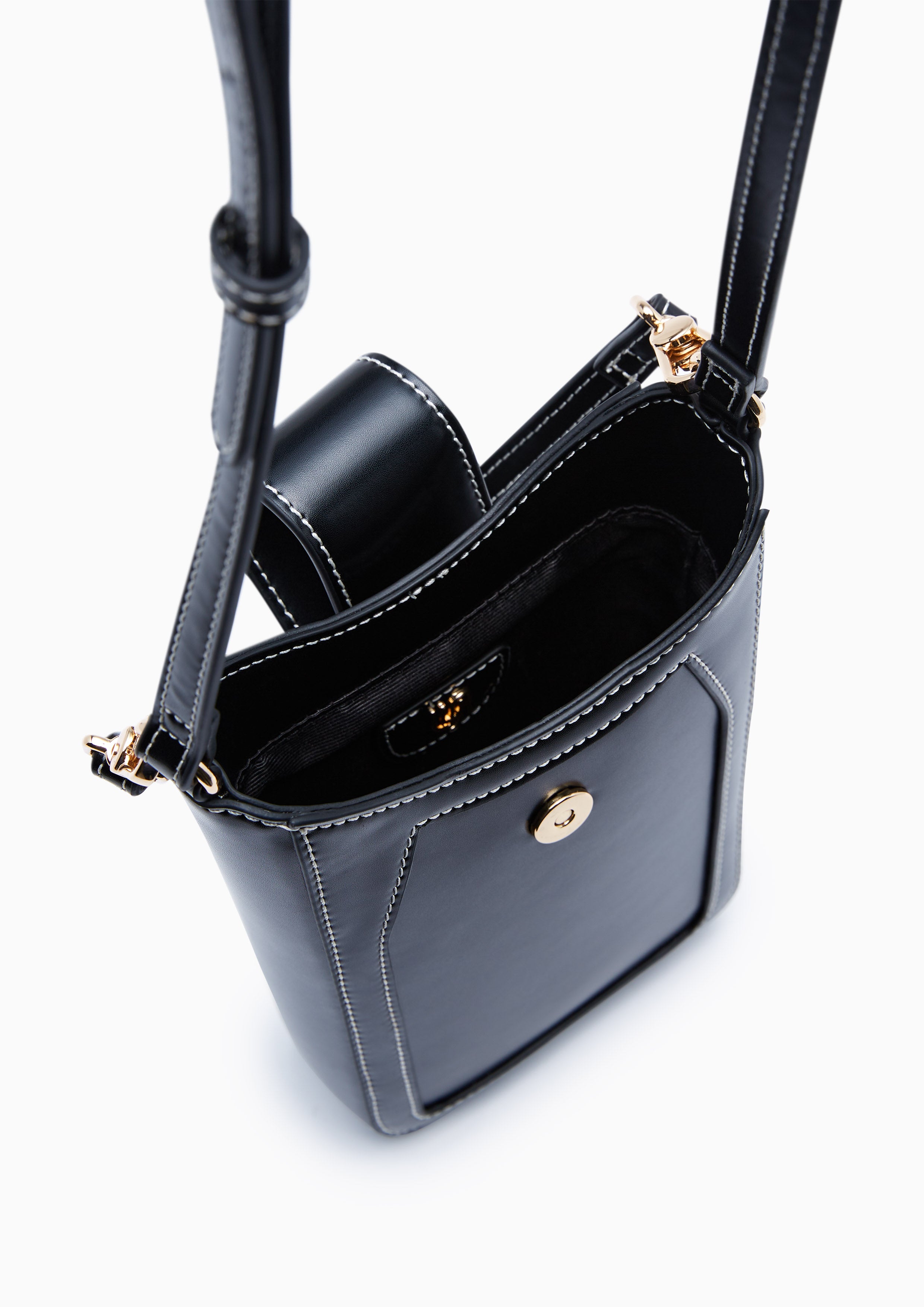 Gem Mobile Crossbody Pouch Black