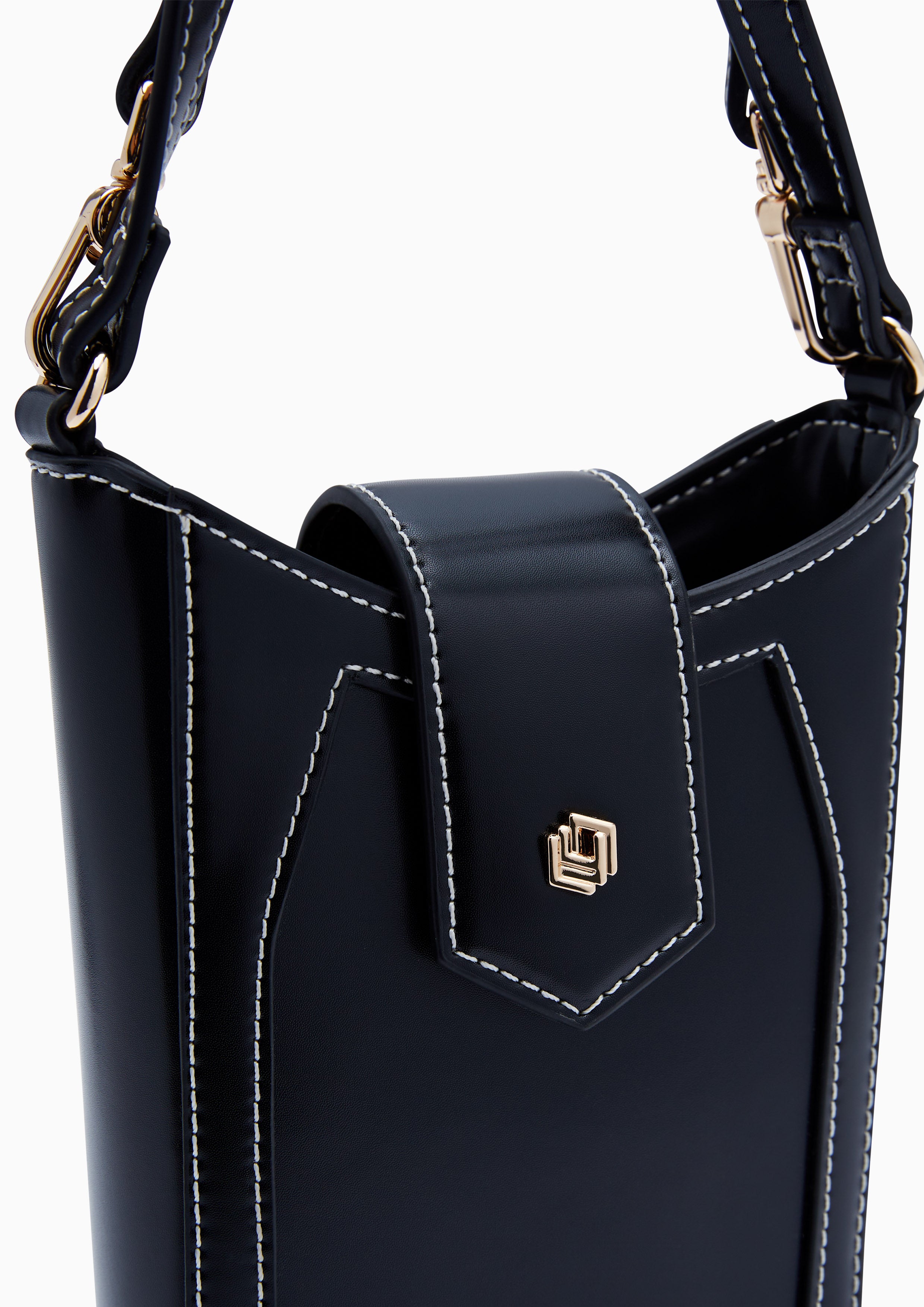 Gem Mobile Crossbody Pouch Black