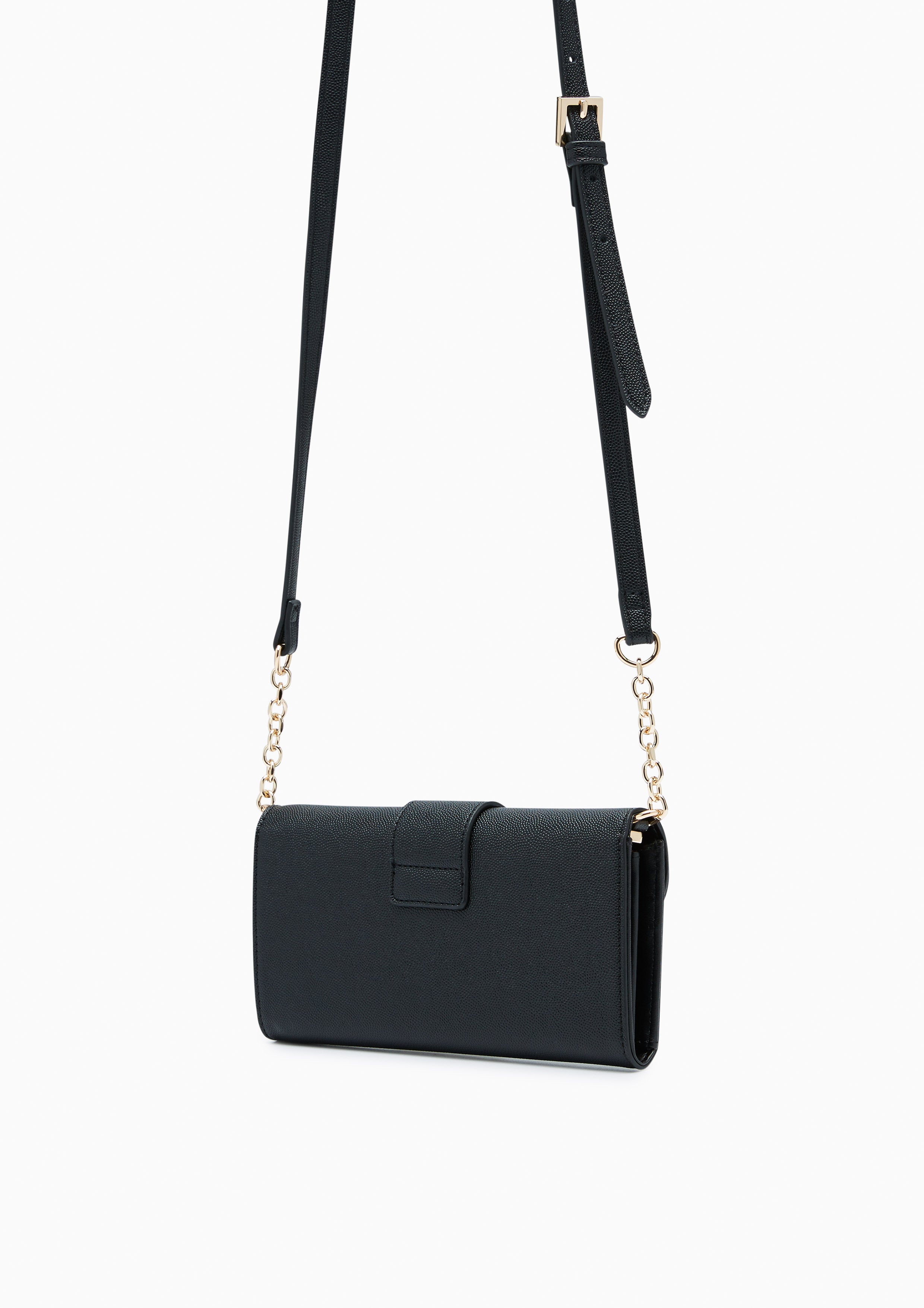 Re-Edit Casia Long Wallet On Chain Black