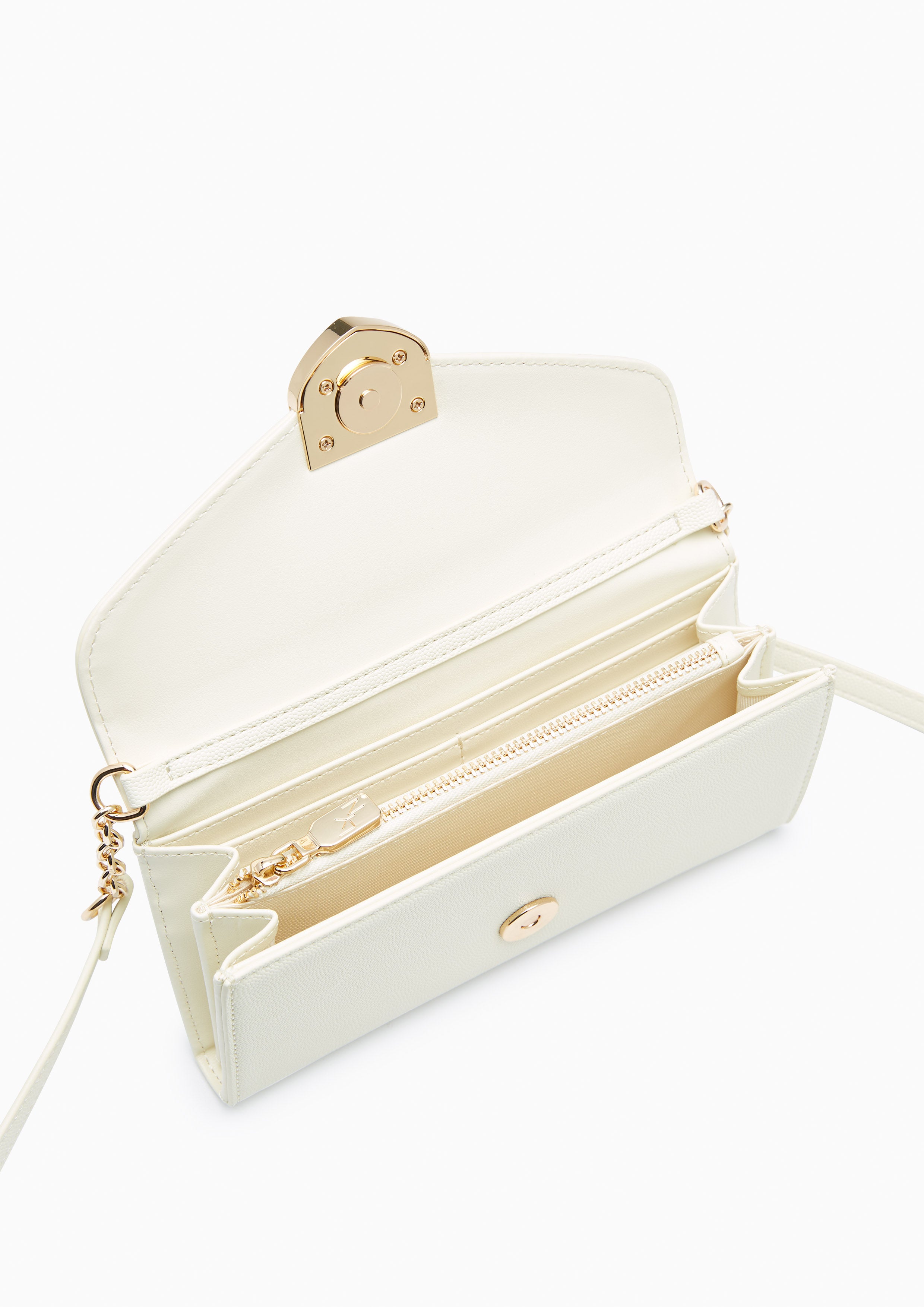 Re-Edit Casia Long Wallet On Chain Ivory