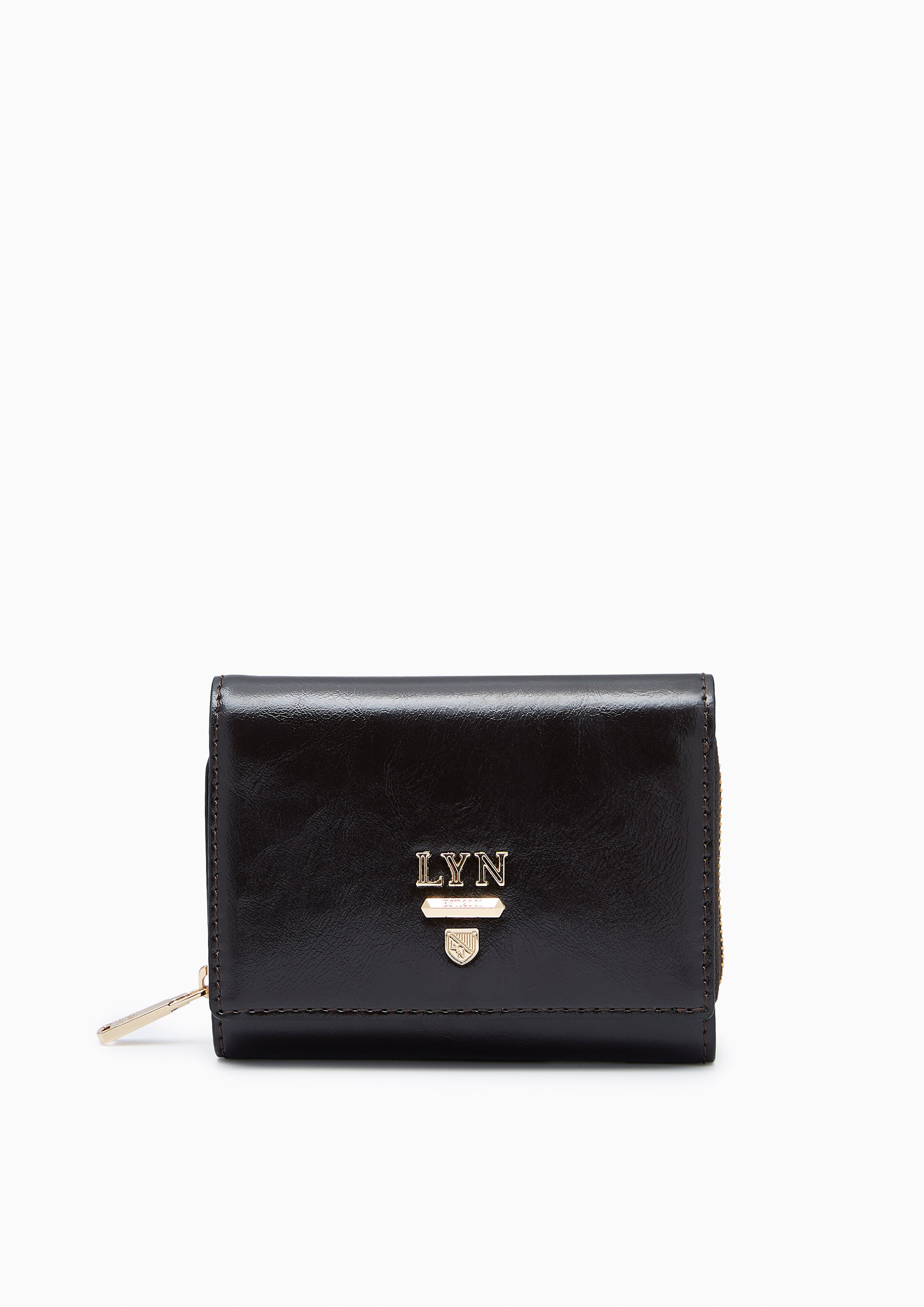 Astraea Mustang Short Wallet Dark Brown