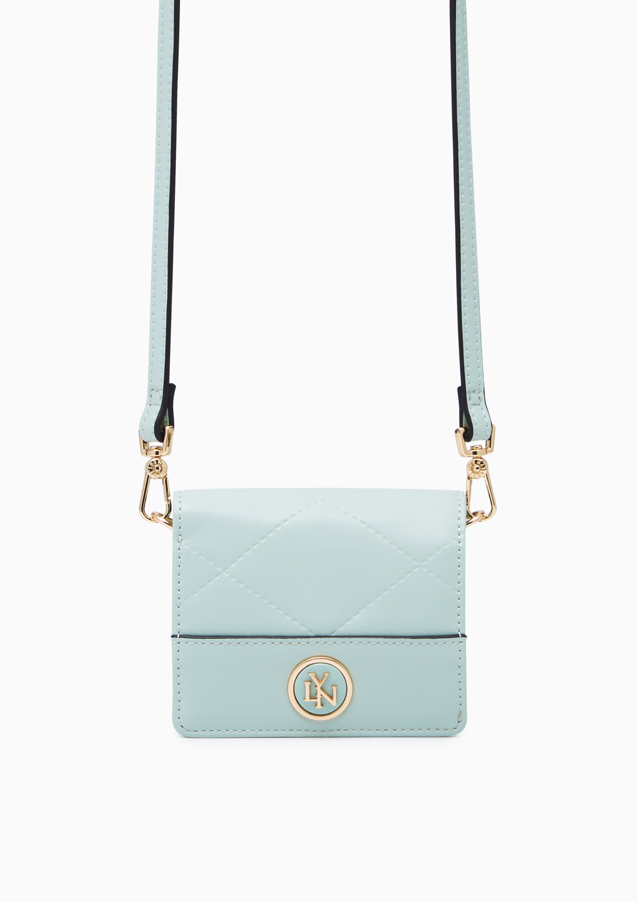 Sabrina Short Wallet on Chain Light Green : ร้านลินออนไลน์อย่าง