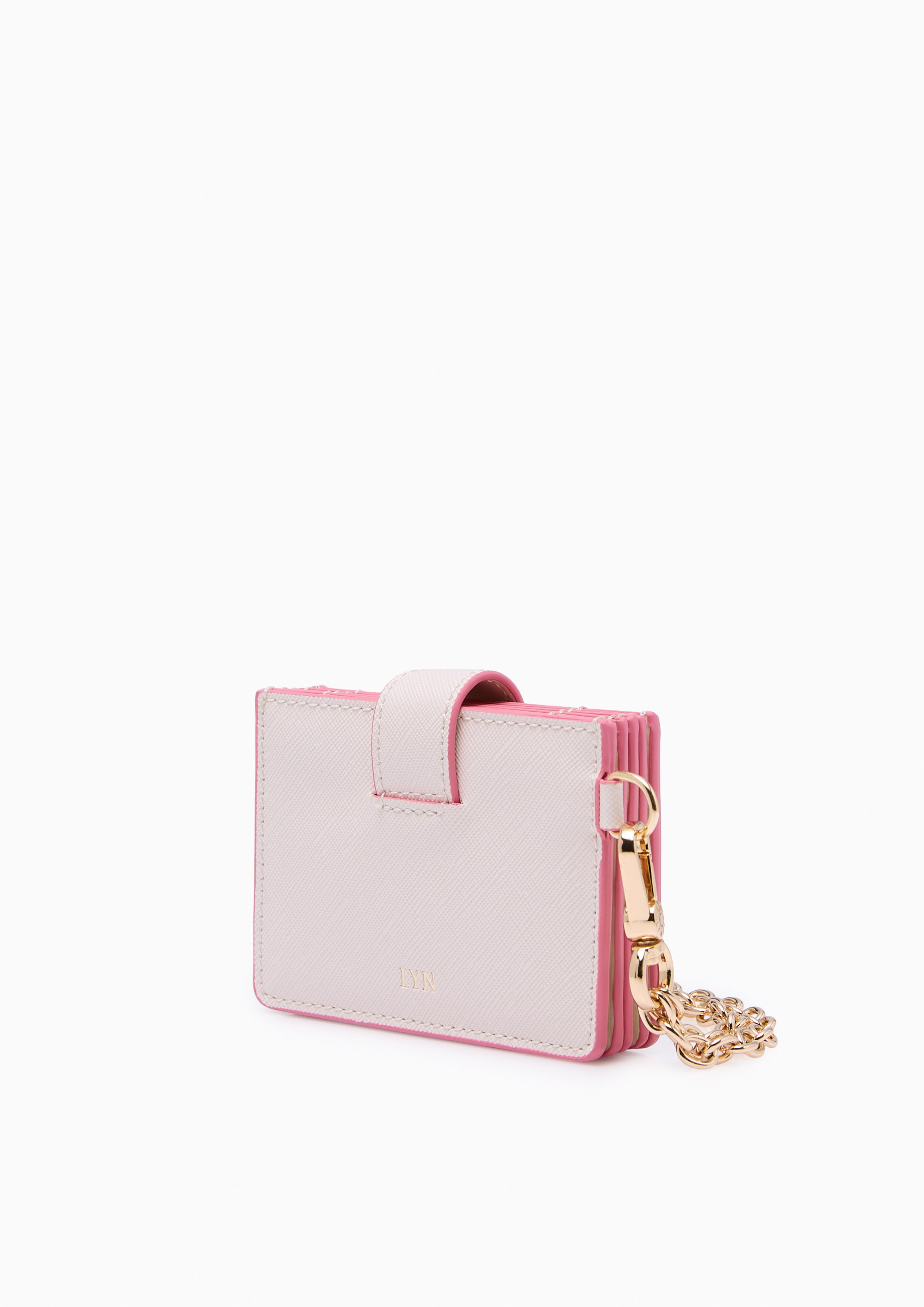 Re Love Card Wallet On Chain Ivory