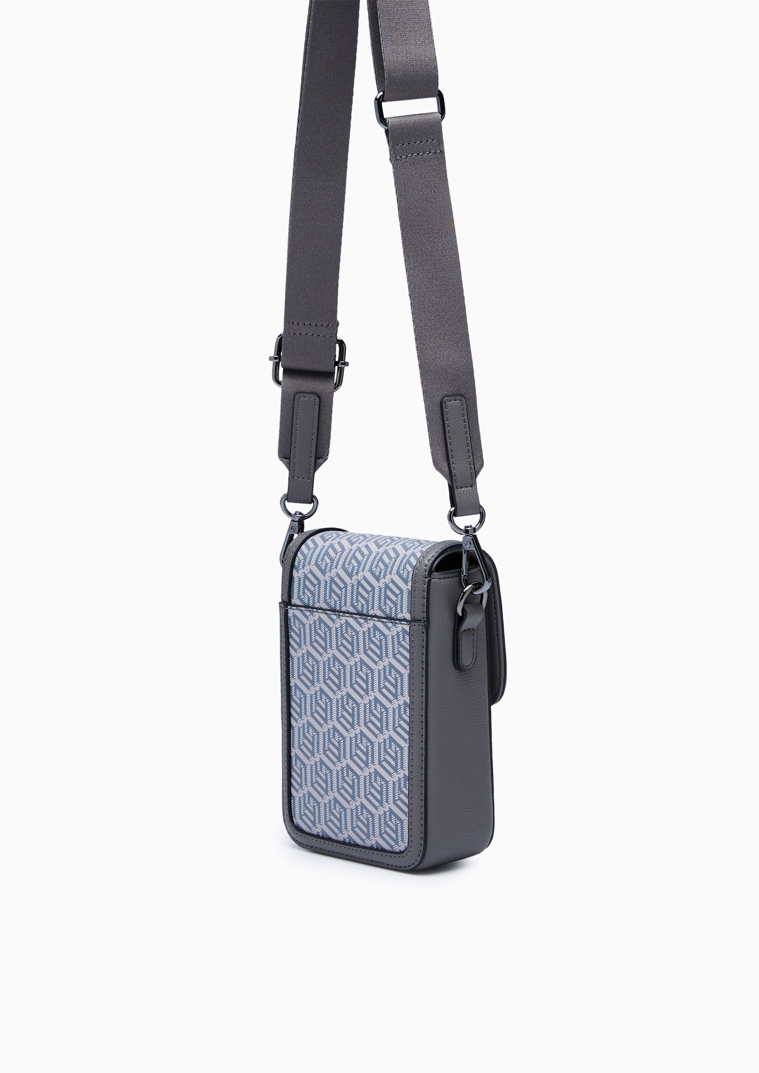 Zoll Infinite Vertical Crossbody Bag Grey