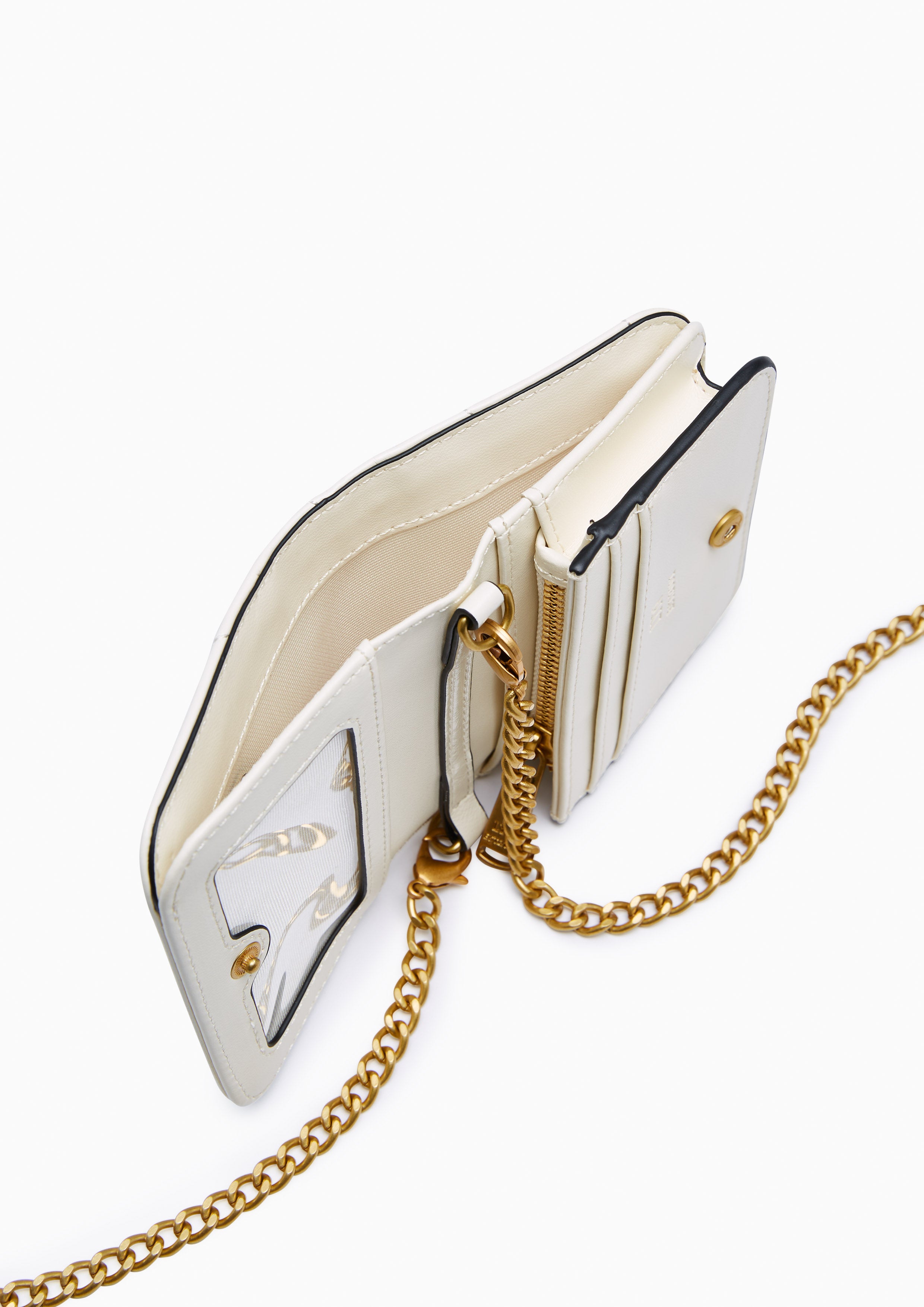 Starita Short Wallet On Chain Ivory