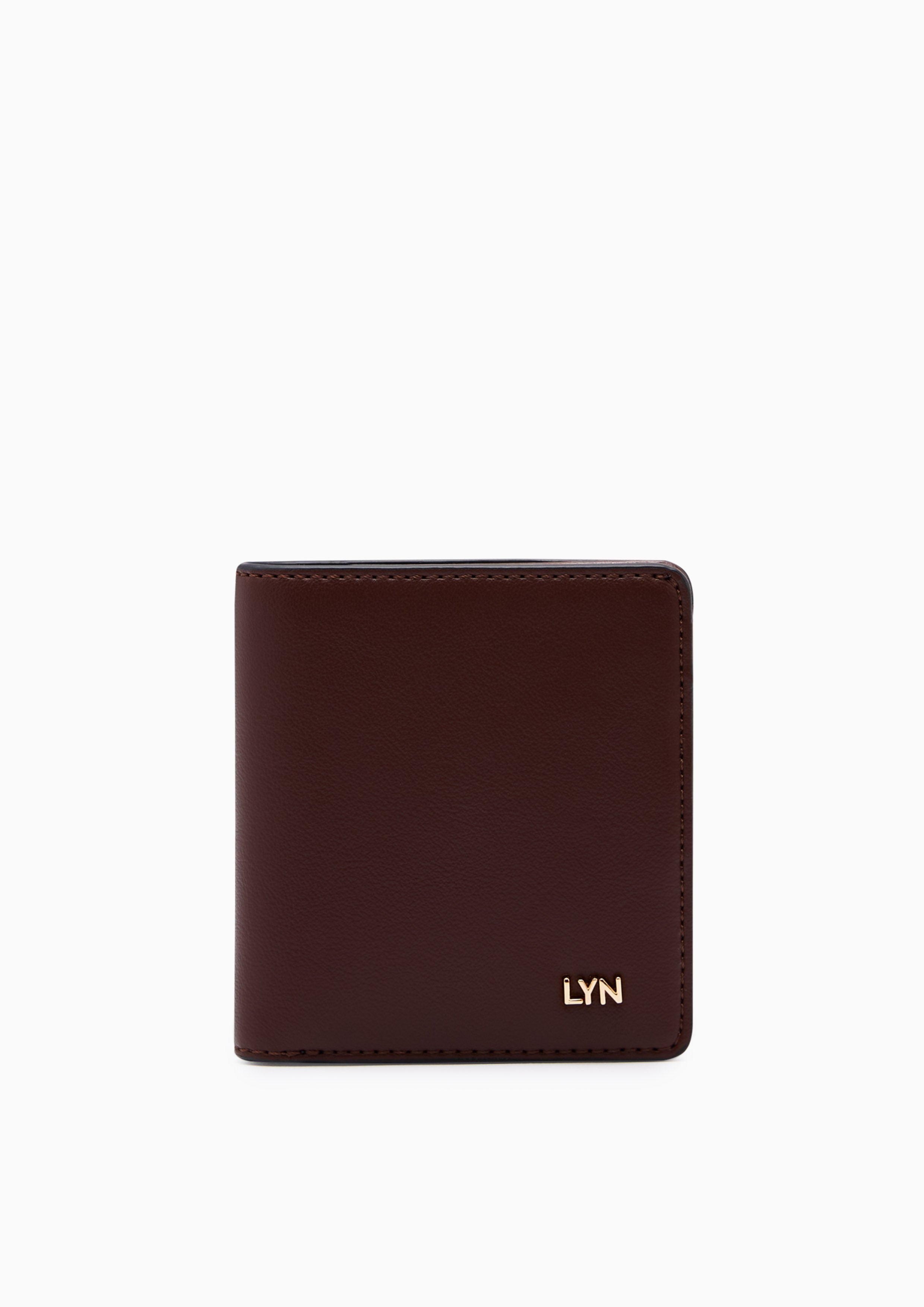 Jardin Compact Wallet Dark Brown