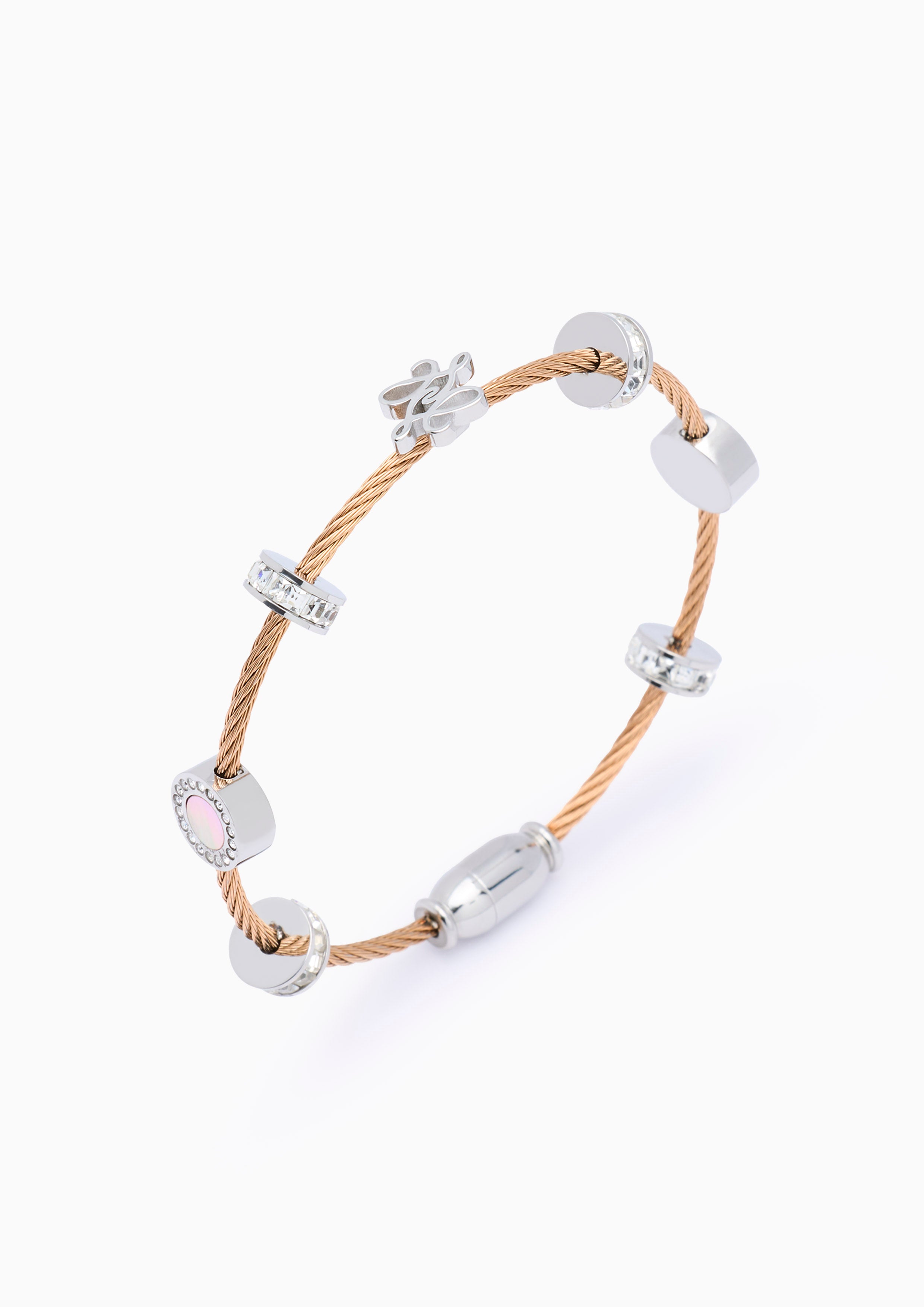 Rae Bangle Rose Gold