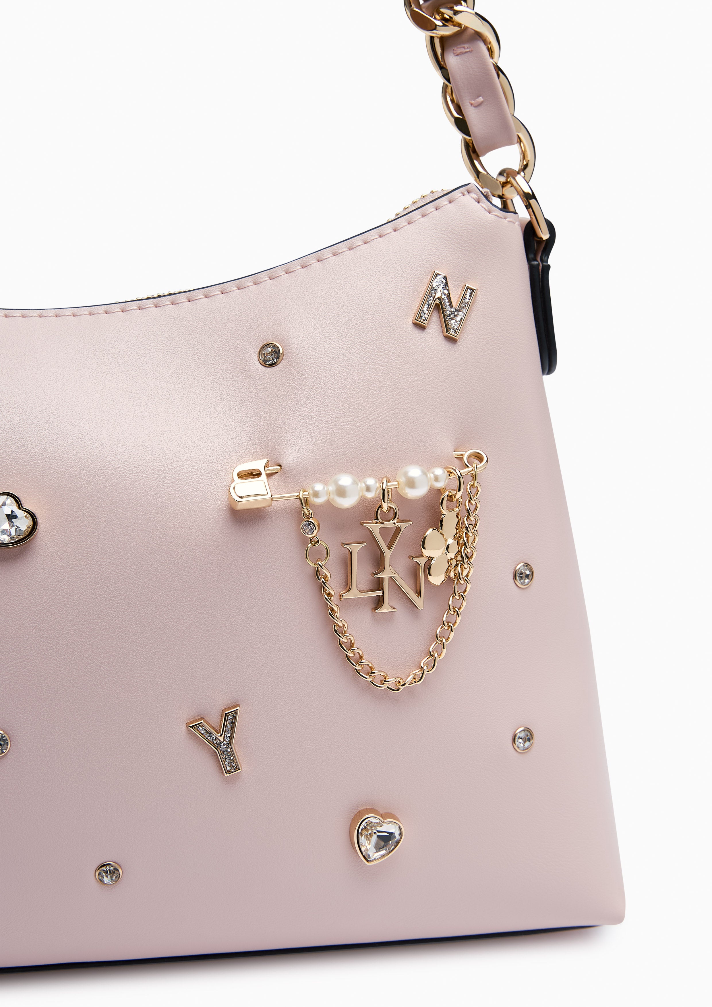 Madelynn S Shoulder Bag Light Pink