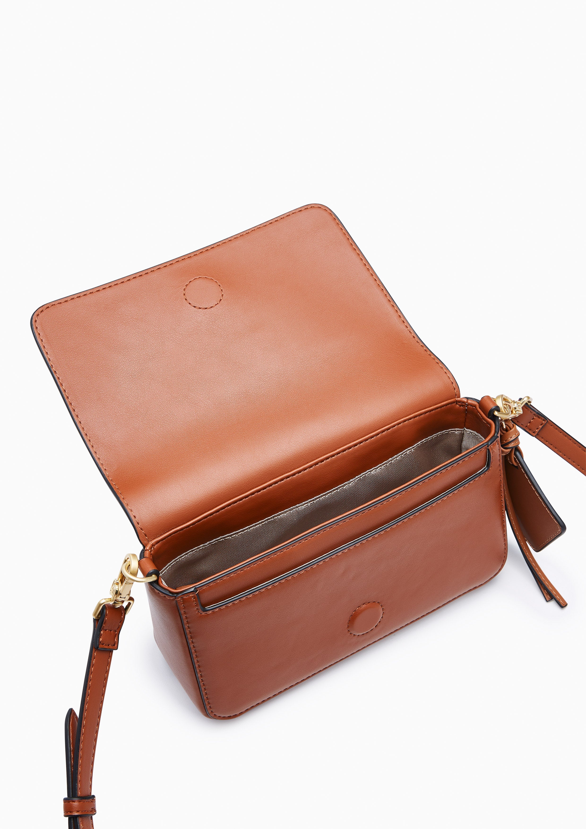 Parker Infinite Mini Crossbody Bag Brown