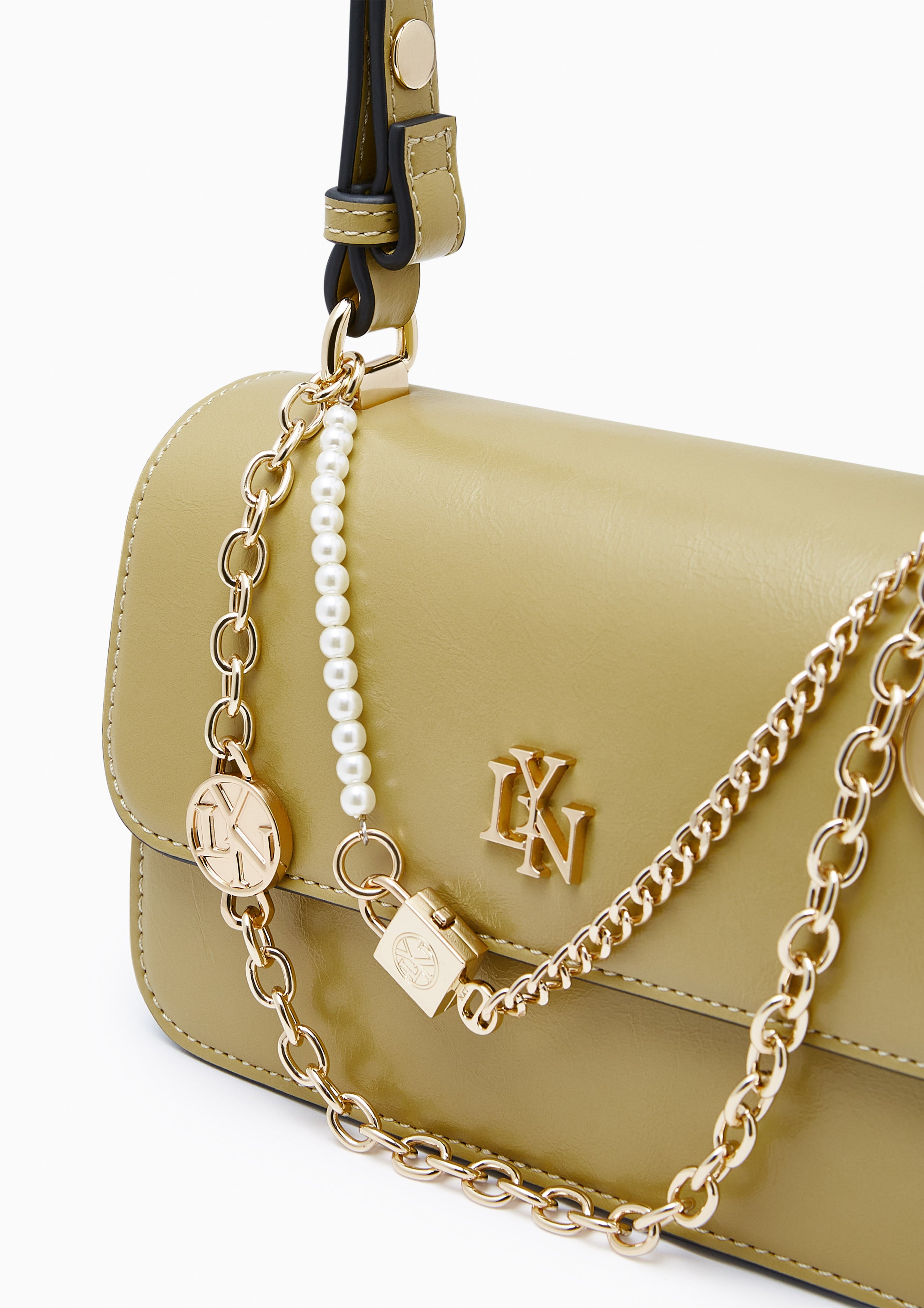 Milly S Crossbody Bag Dark Yellow