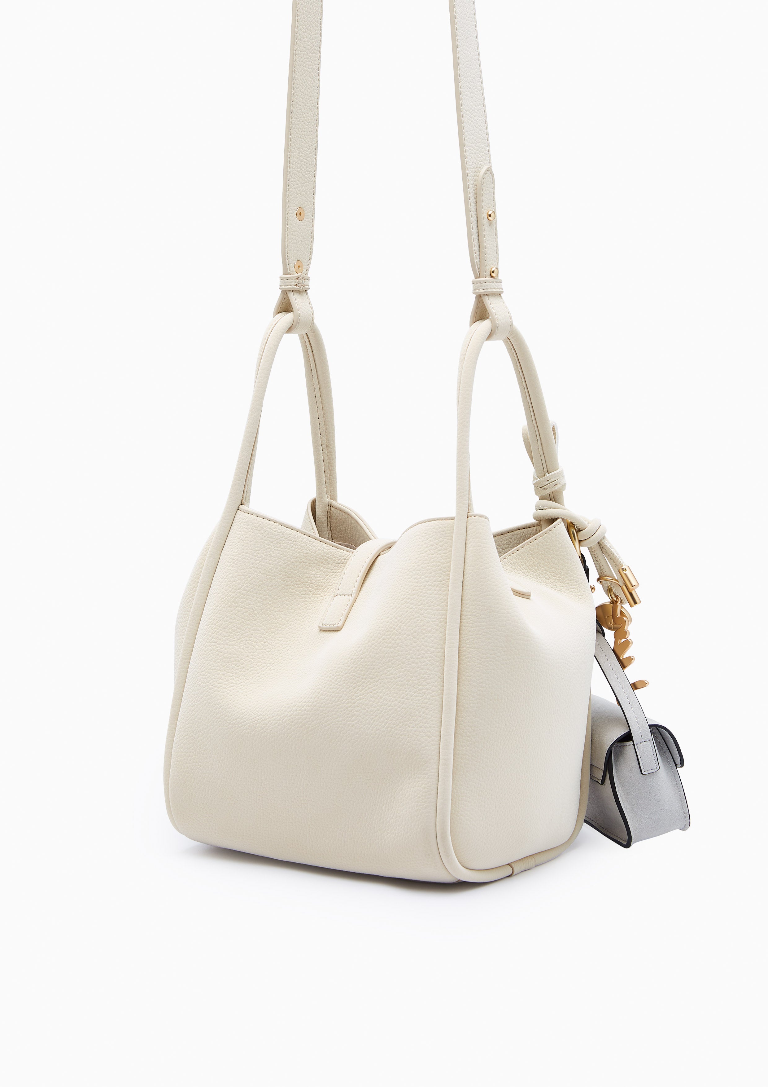 Evilly M Handle Bag Ivory